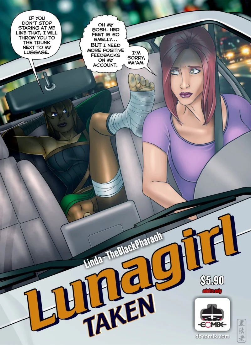 Lunagirl Taken [DBComix] cover