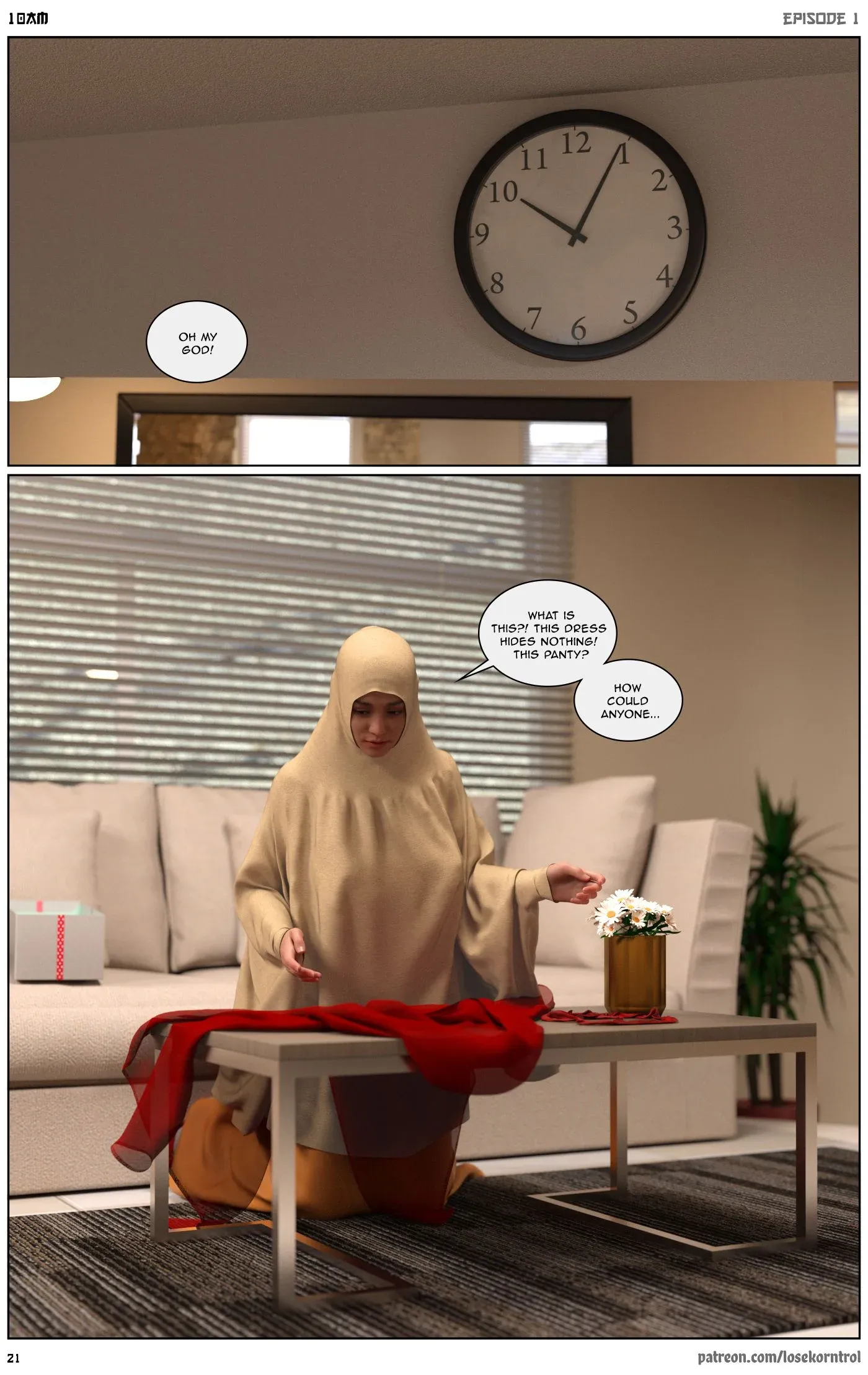 10 AM, 1 . 10 AM - Chapter 1 [LoseKorntrol, Hijab 3DX], page 22 of 52