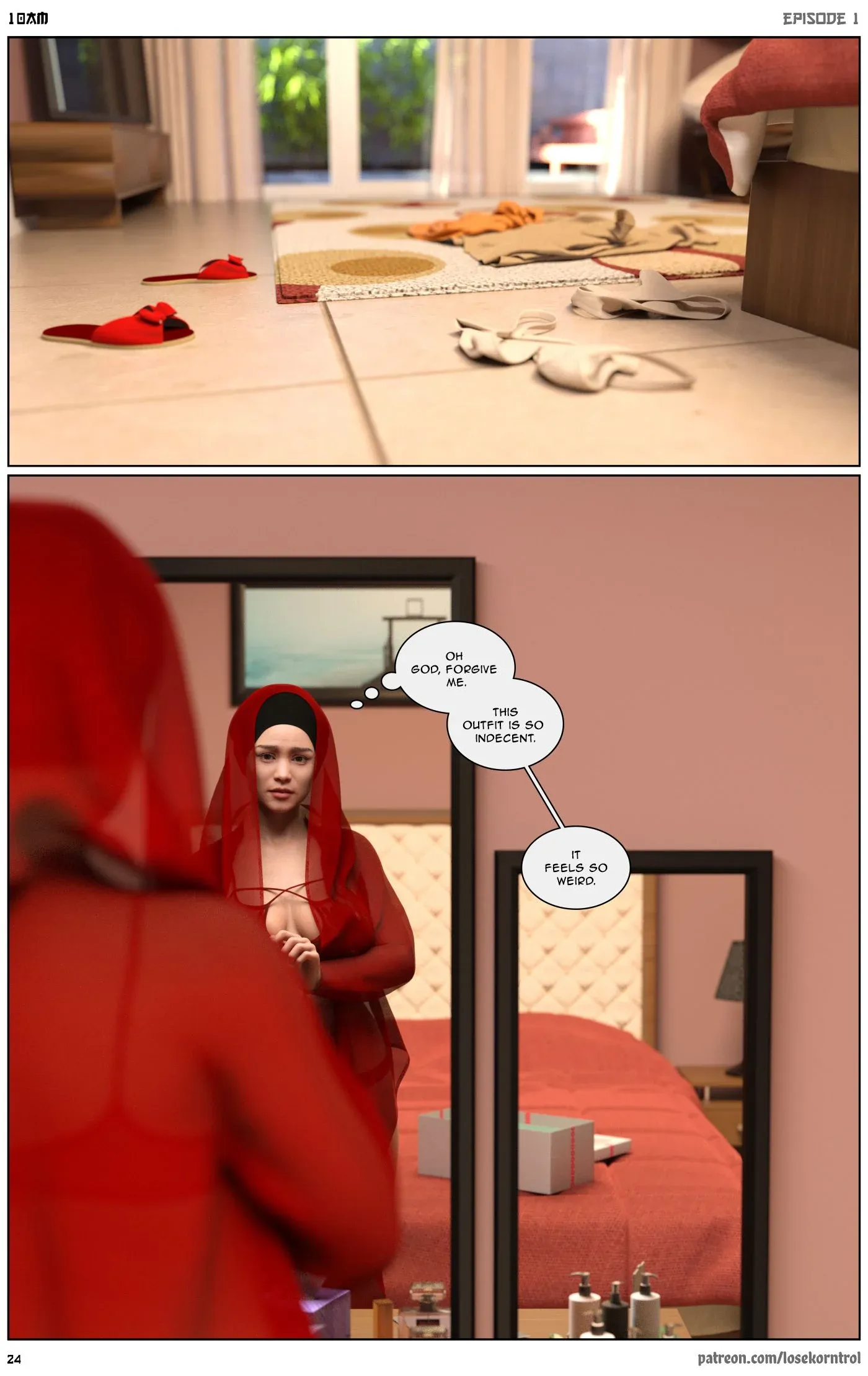 10 AM, 1 . 10 AM - Chapter 1 [LoseKorntrol, Hijab 3DX], page 25 of 52