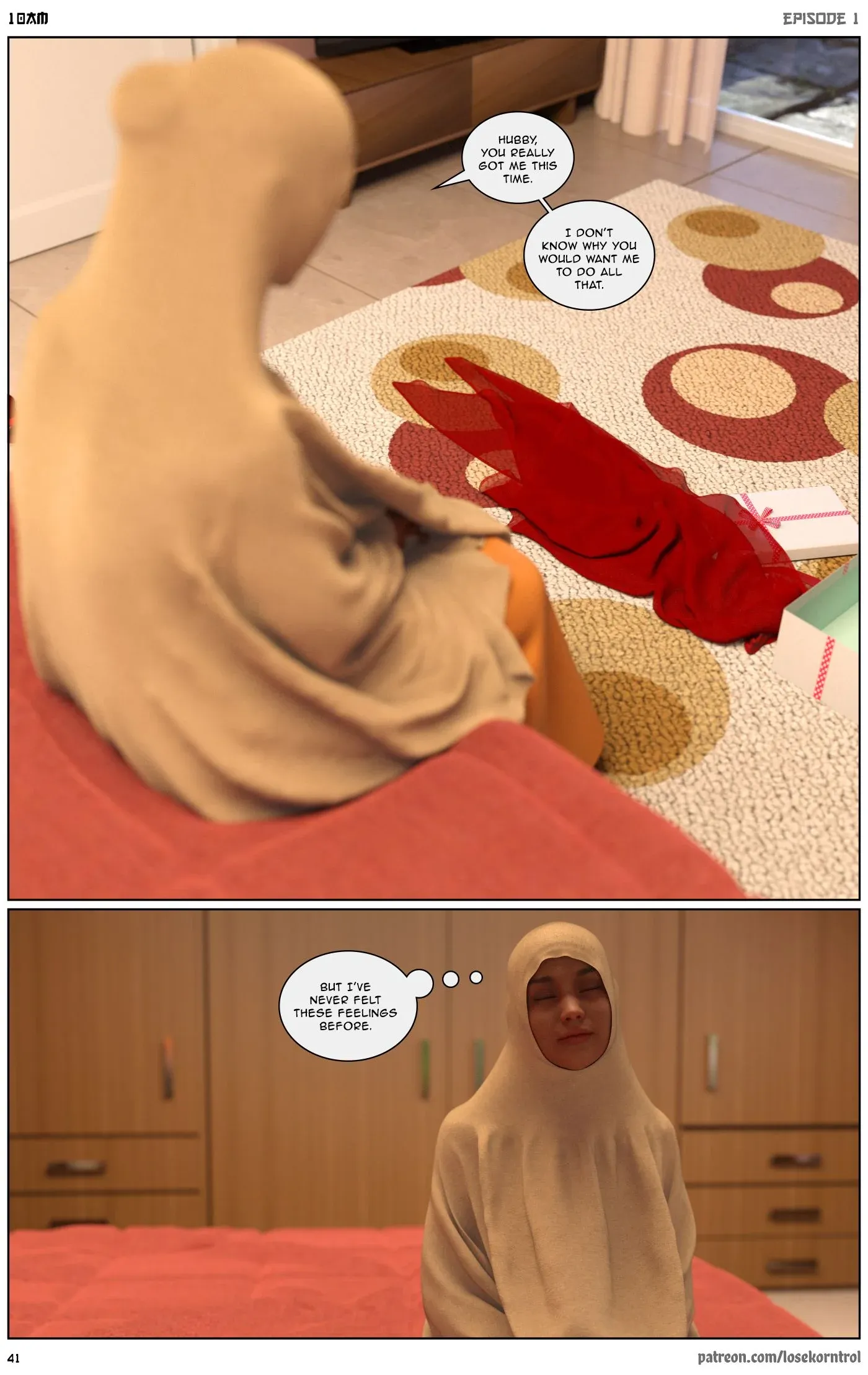 10 AM, 1 . 10 AM - Chapter 1 [LoseKorntrol, Hijab 3DX], page 42 of 52