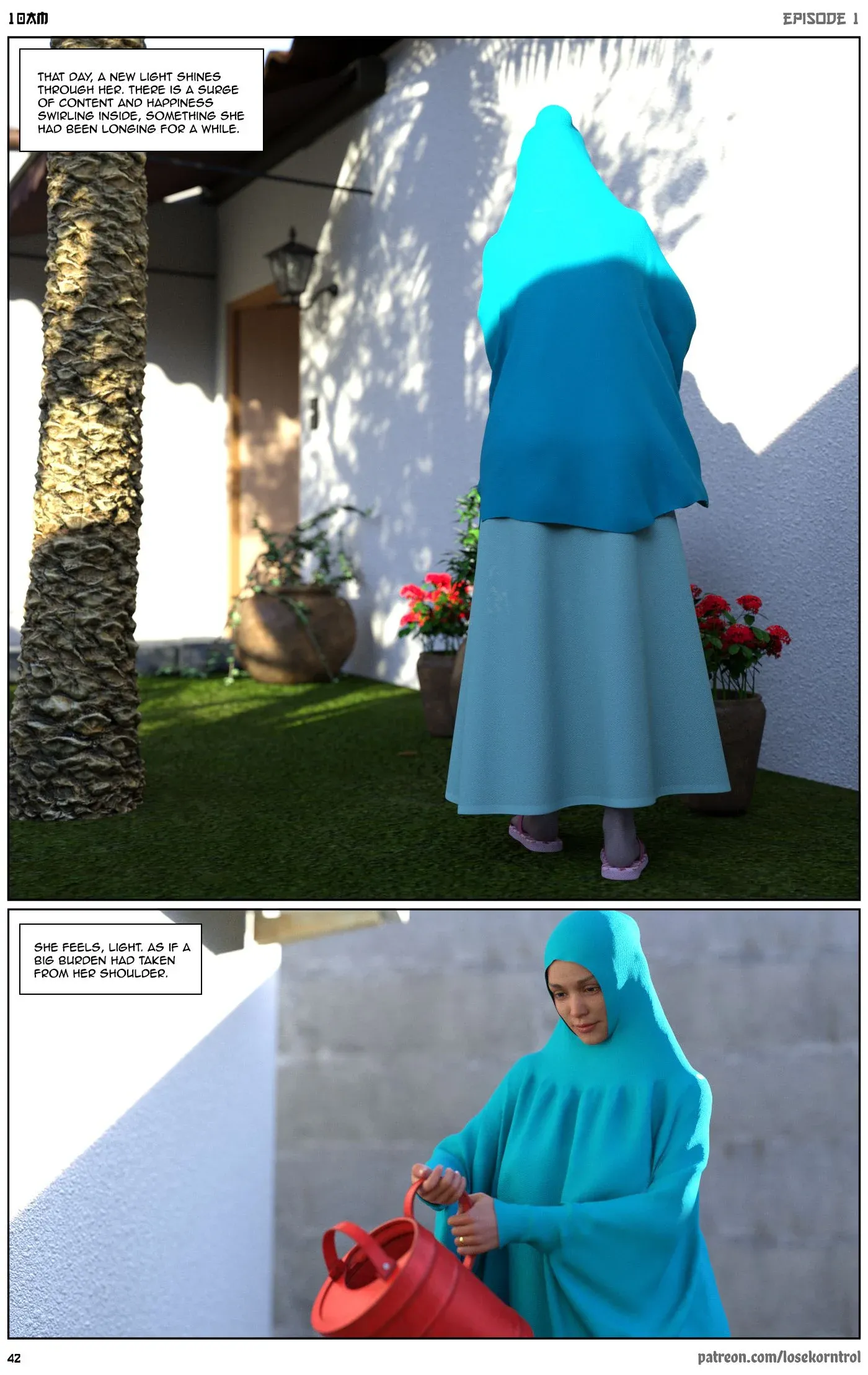 10 AM, 1 . 10 AM - Chapter 1 [LoseKorntrol, Hijab 3DX], page 43 of 52