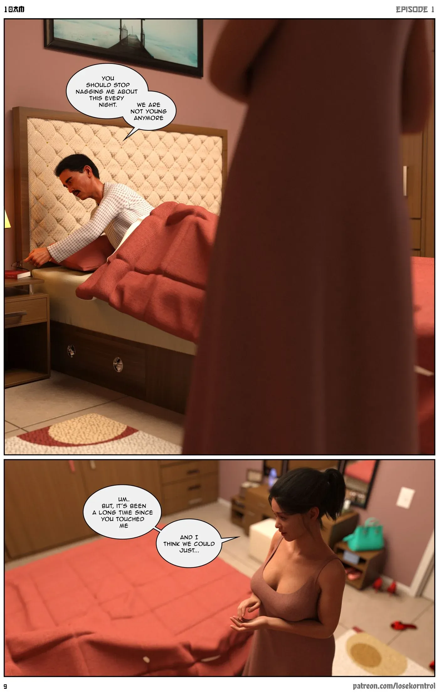 10 AM, 1 . 10 AM - Chapter 1 [LoseKorntrol, Hijab 3DX], page 10 of 52