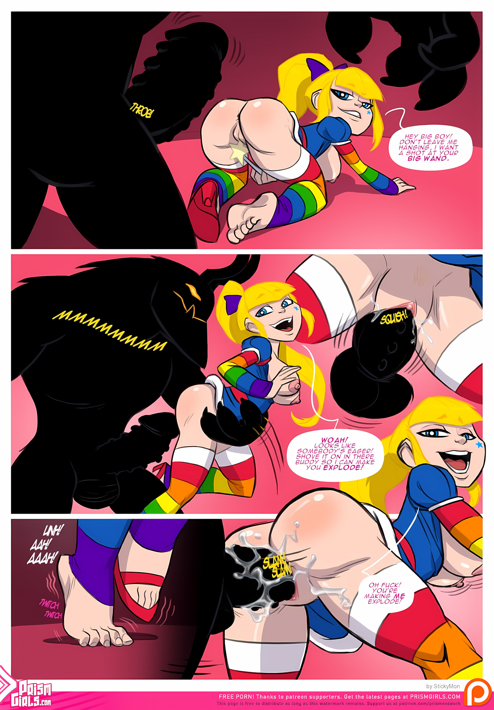 Rainbow Sprite- Hunger Of The Shadow Beasts [StickyMon], Rainbow Sprite- Hunger Of The Shadow Beasts (Rainbow Brite) [StickyMon], page 13 of 20