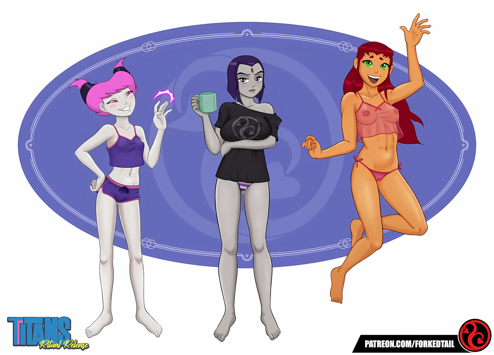 Ritual Release – Teen Titans [Forked Tail], Ritual Release - Teen Titans, page 6 of 31