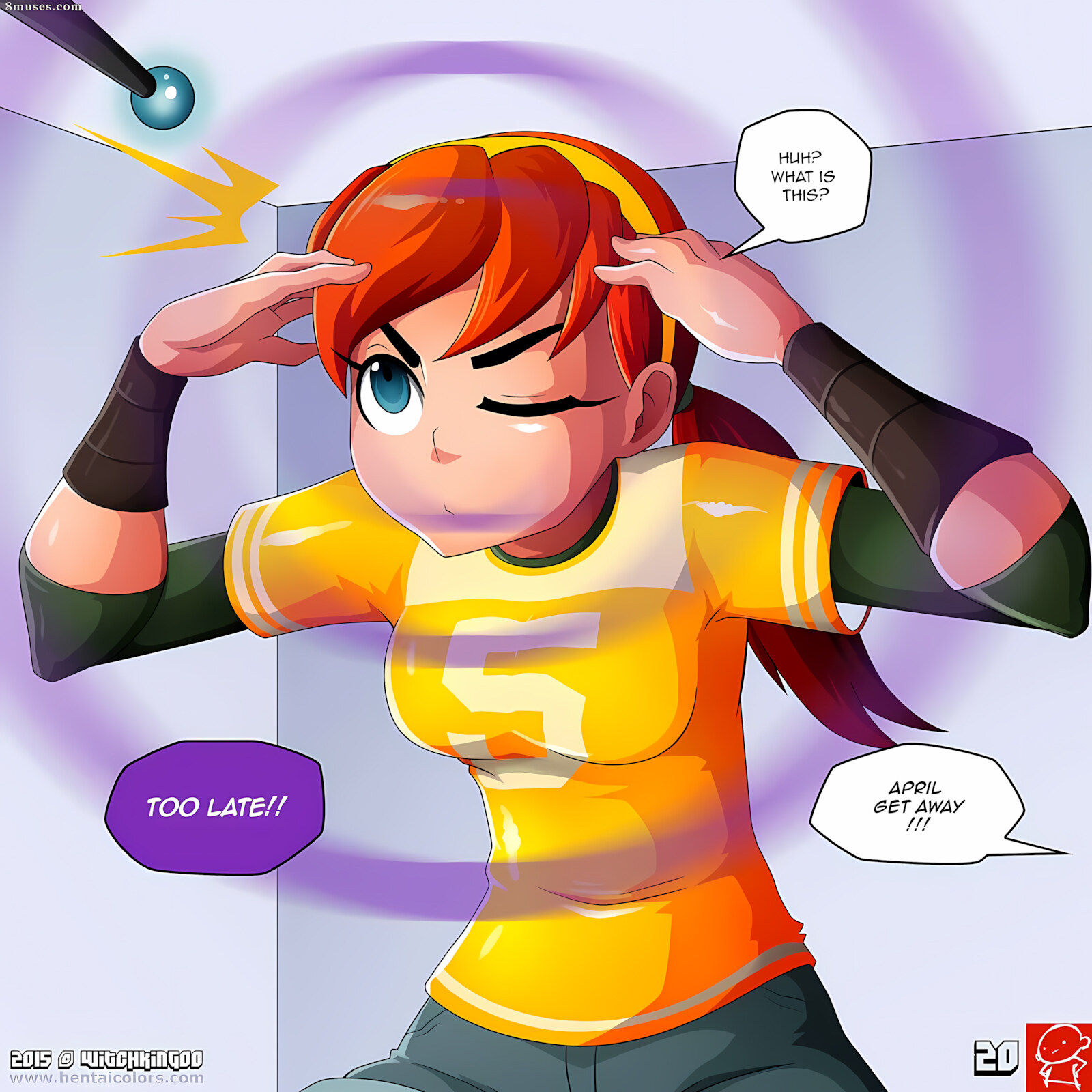 April O’neil – Save The Turtles [Witchking00], April O’neil – Save The Turtles 2, page 21 of 66