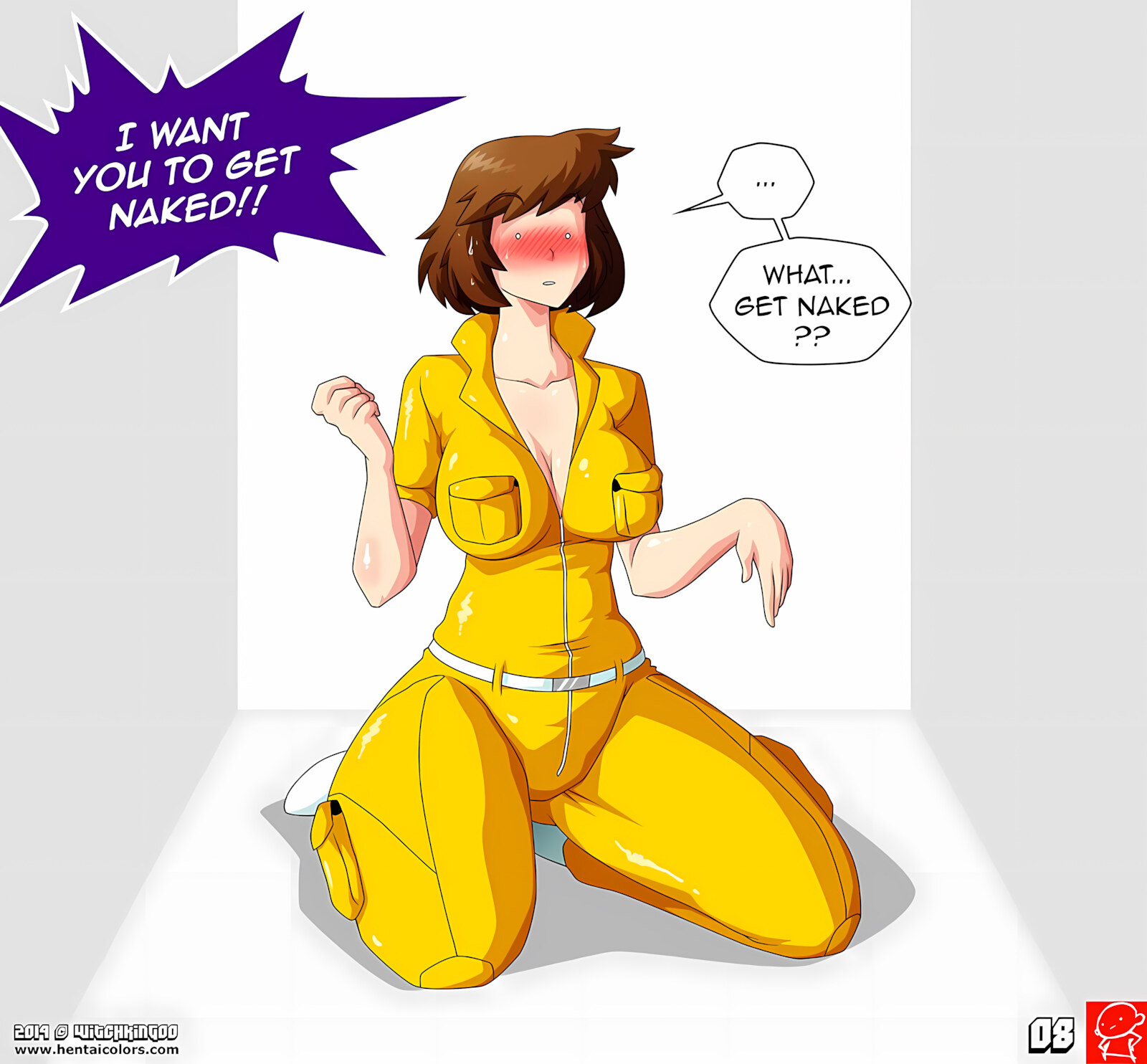 April O’neil – Save The Turtles [Witchking00], April O’neil – Save The Turtles 1, page 9 of 71