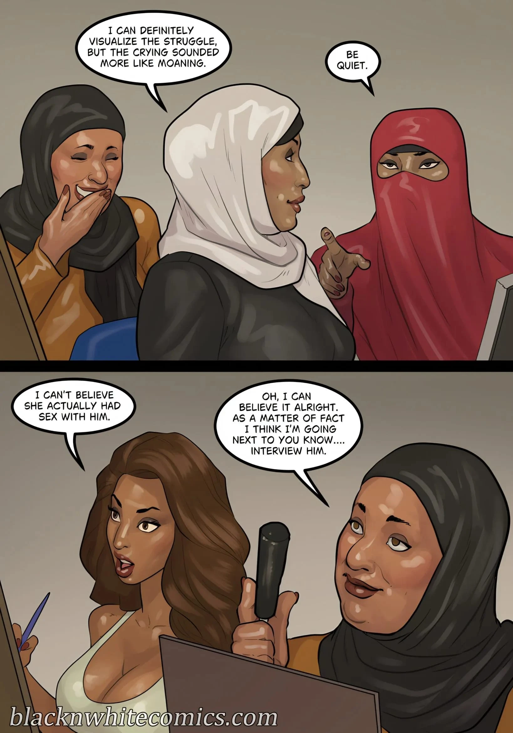 Art Class [BlackNWhiteComics], Art Class Part 3, page 30 of 64