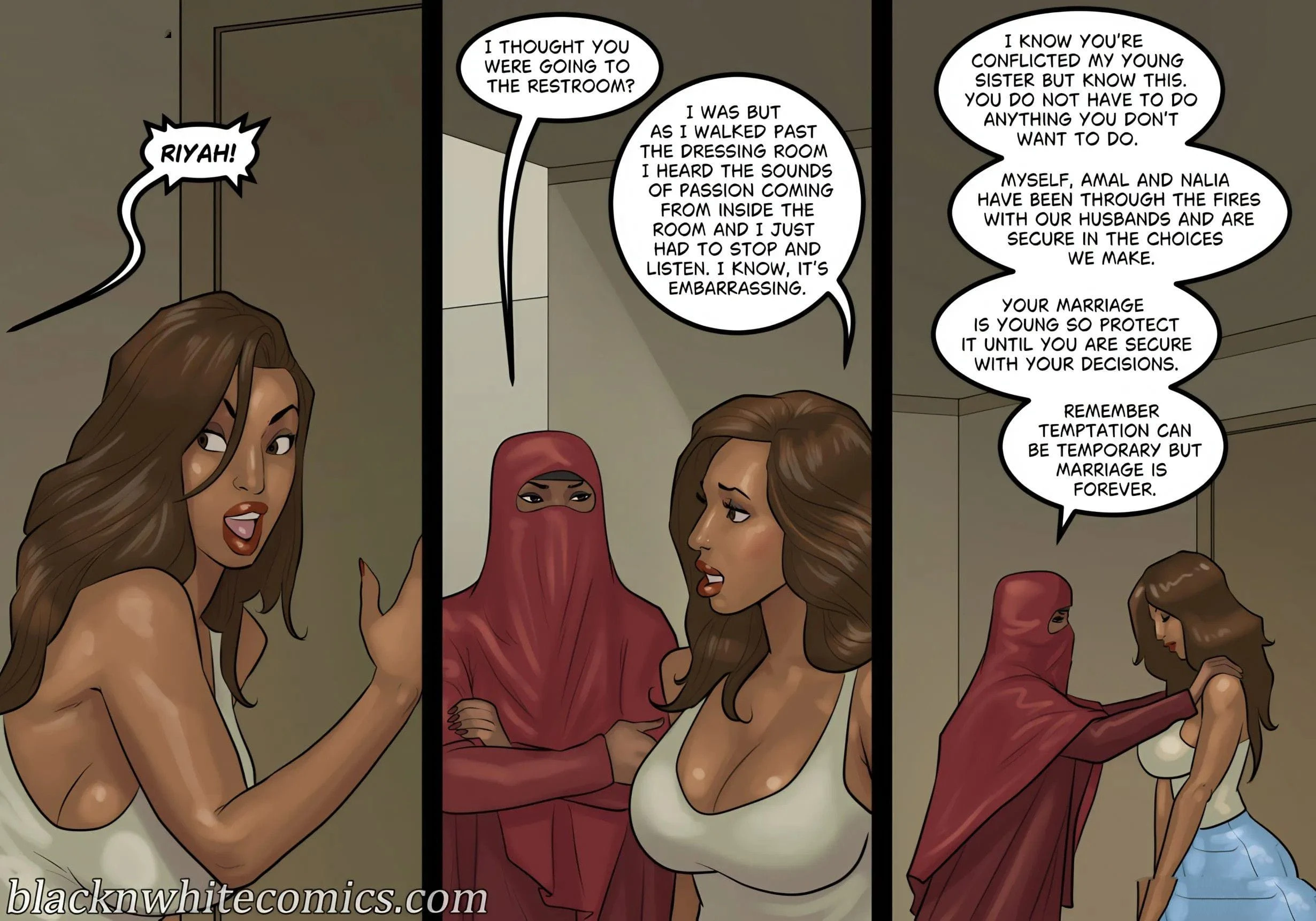 Art Class [BlackNWhiteComics], Art Class Part 3, page 43 of 64