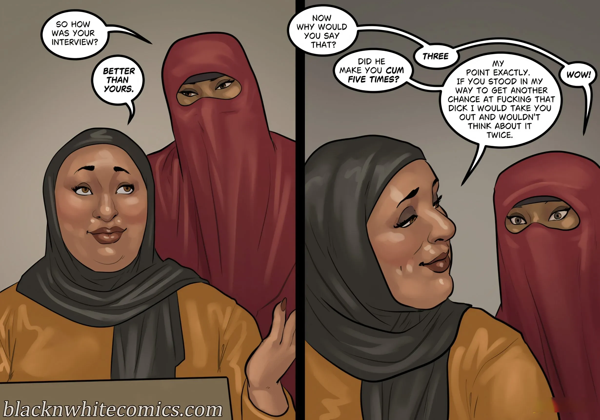 Art Class [BlackNWhiteComics], Art Class Part 3, page 48 of 64