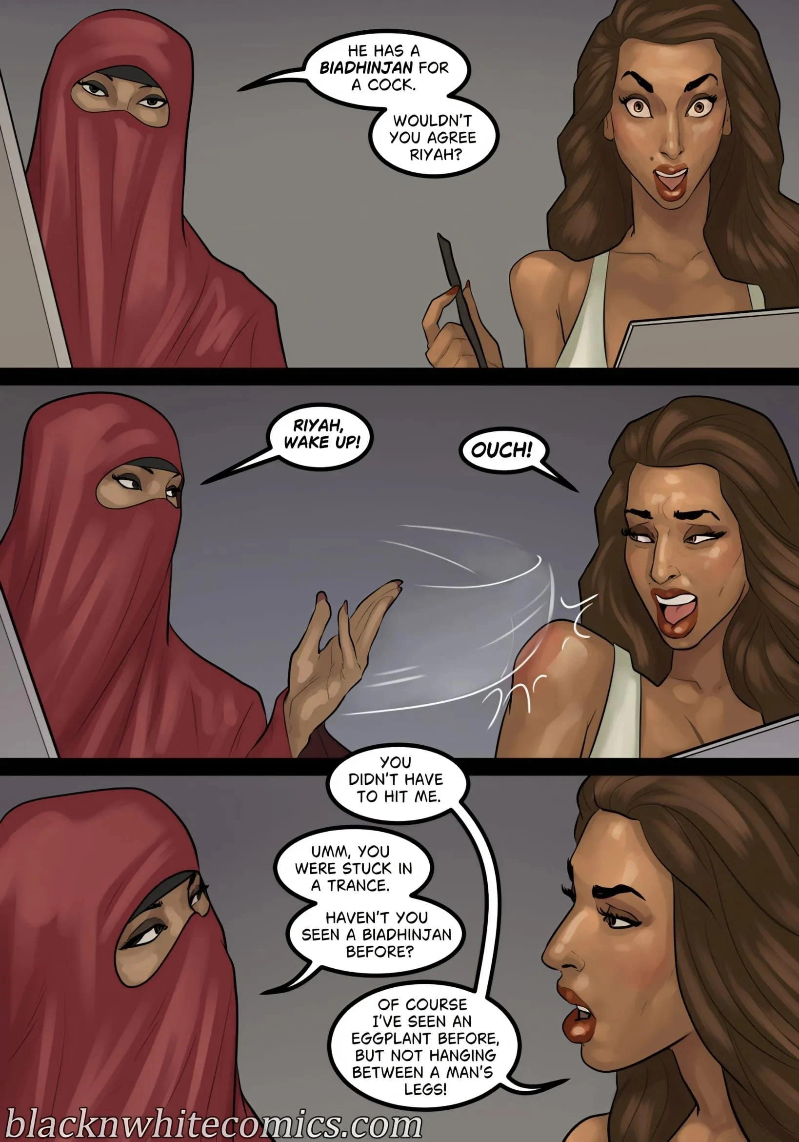 Art Class [BlackNWhiteComics], Art Class Part 3, page 9 of 64