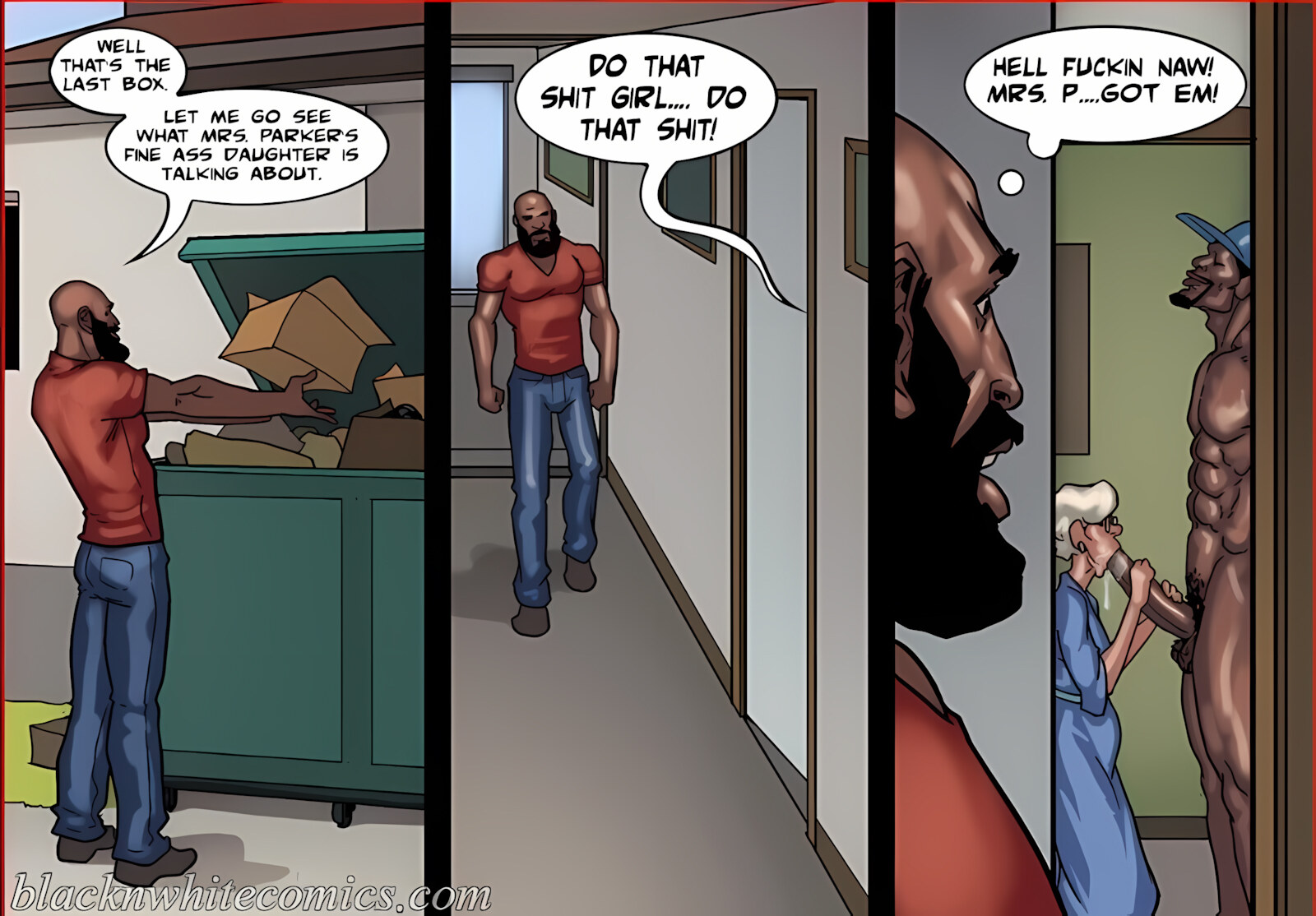 Art Class [BlackNWhiteComics], Art Class Part 2, page 12 of 171