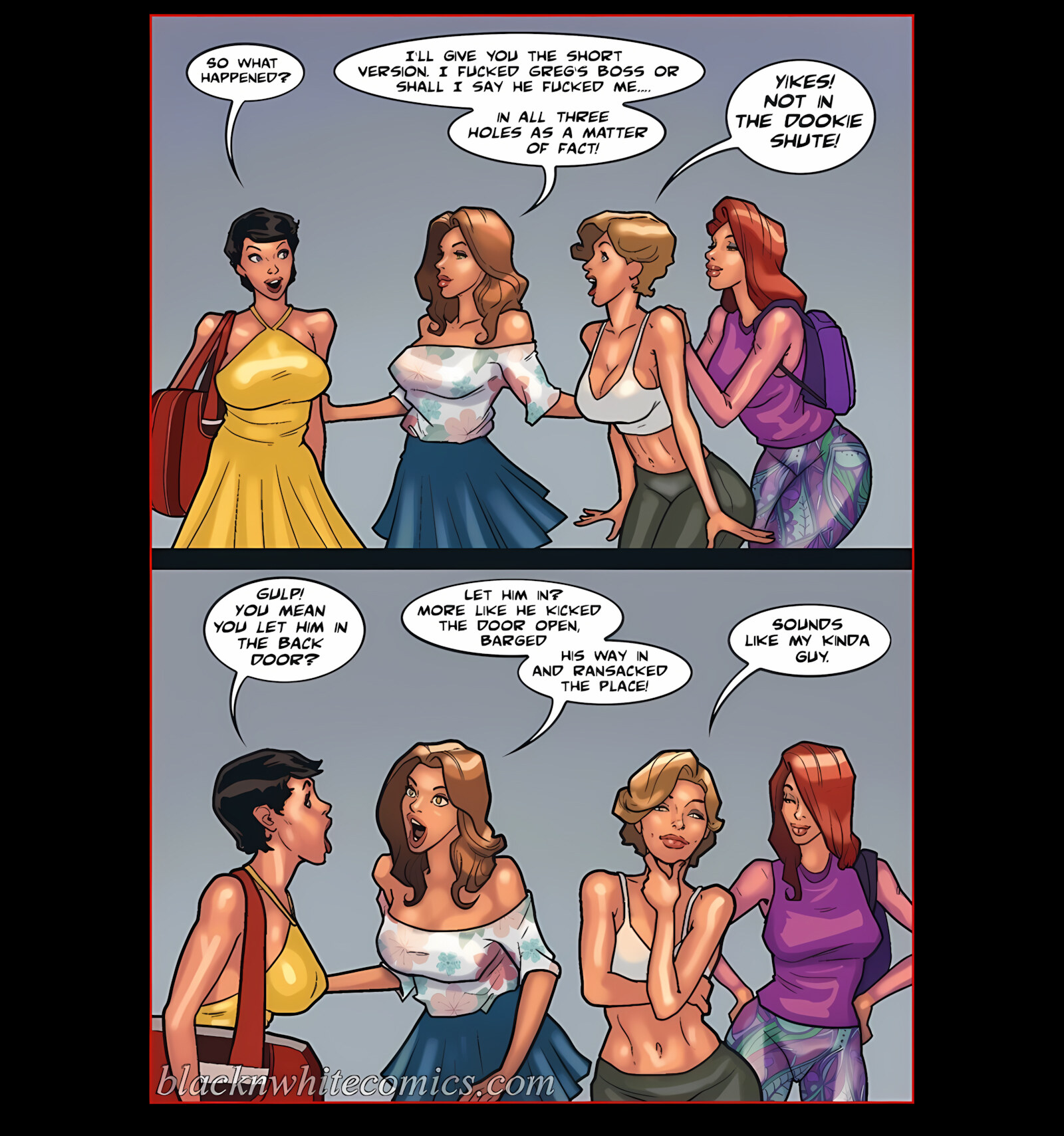 Art Class [BlackNWhiteComics], Art Class Part 2, page 130 of 171