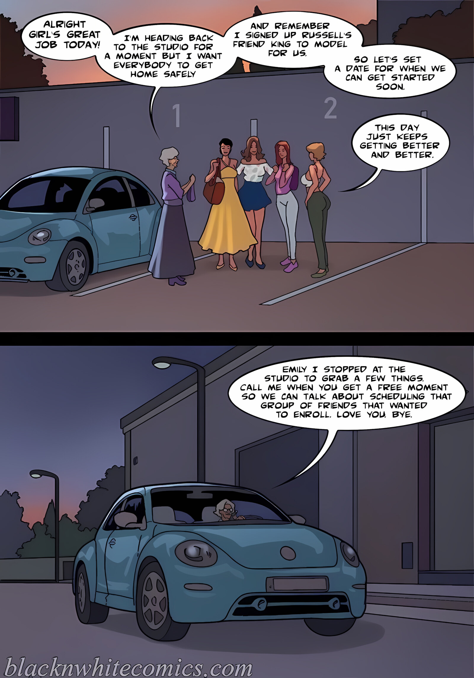 Art Class [BlackNWhiteComics], Art Class Part 2, page 162 of 171