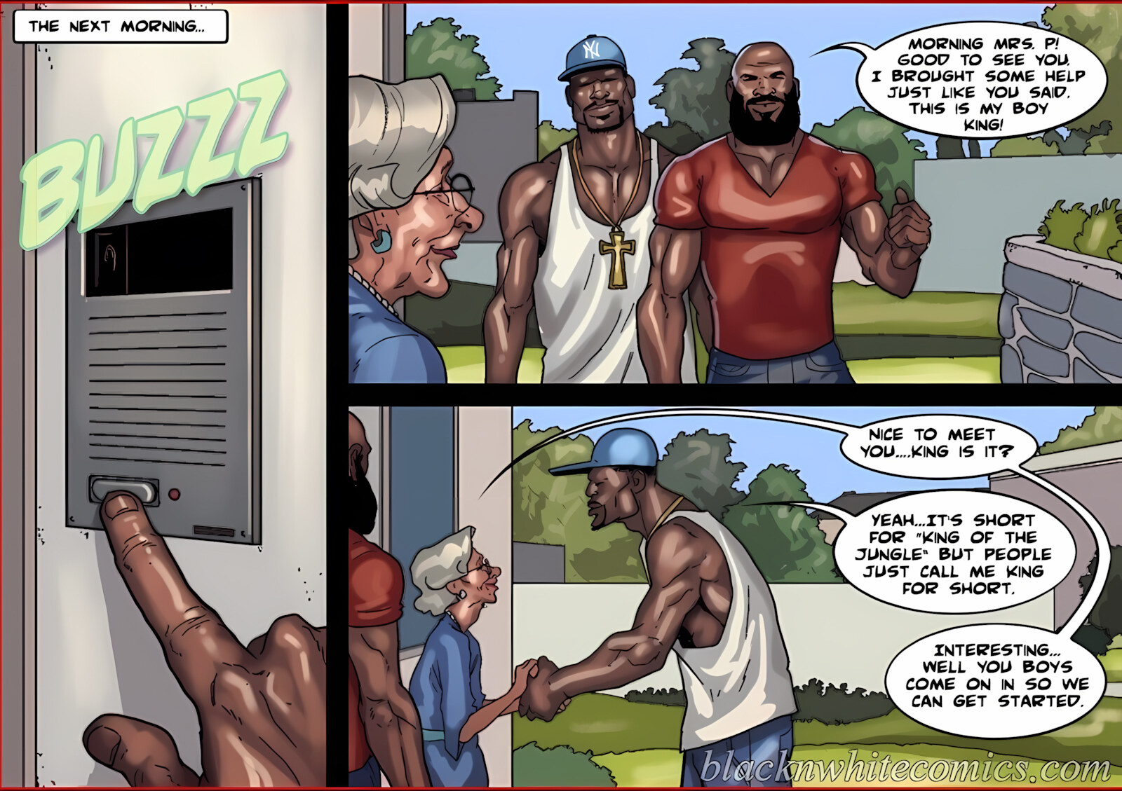 Art Class [BlackNWhiteComics], Art Class Part 2, page 3 of 171