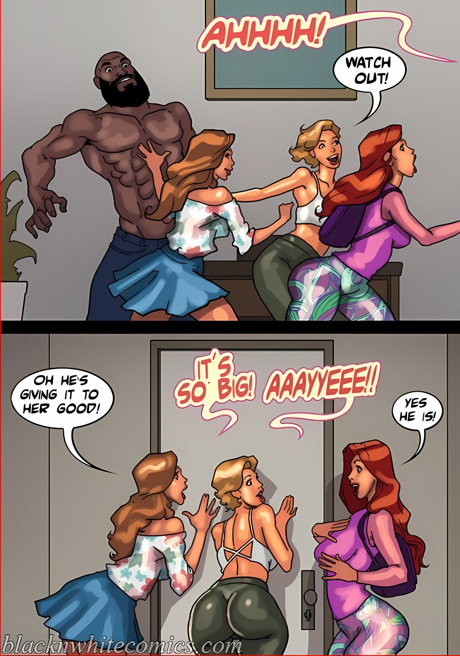 Art Class [BlackNWhiteComics], Art Class Part 2, page 58 of 171