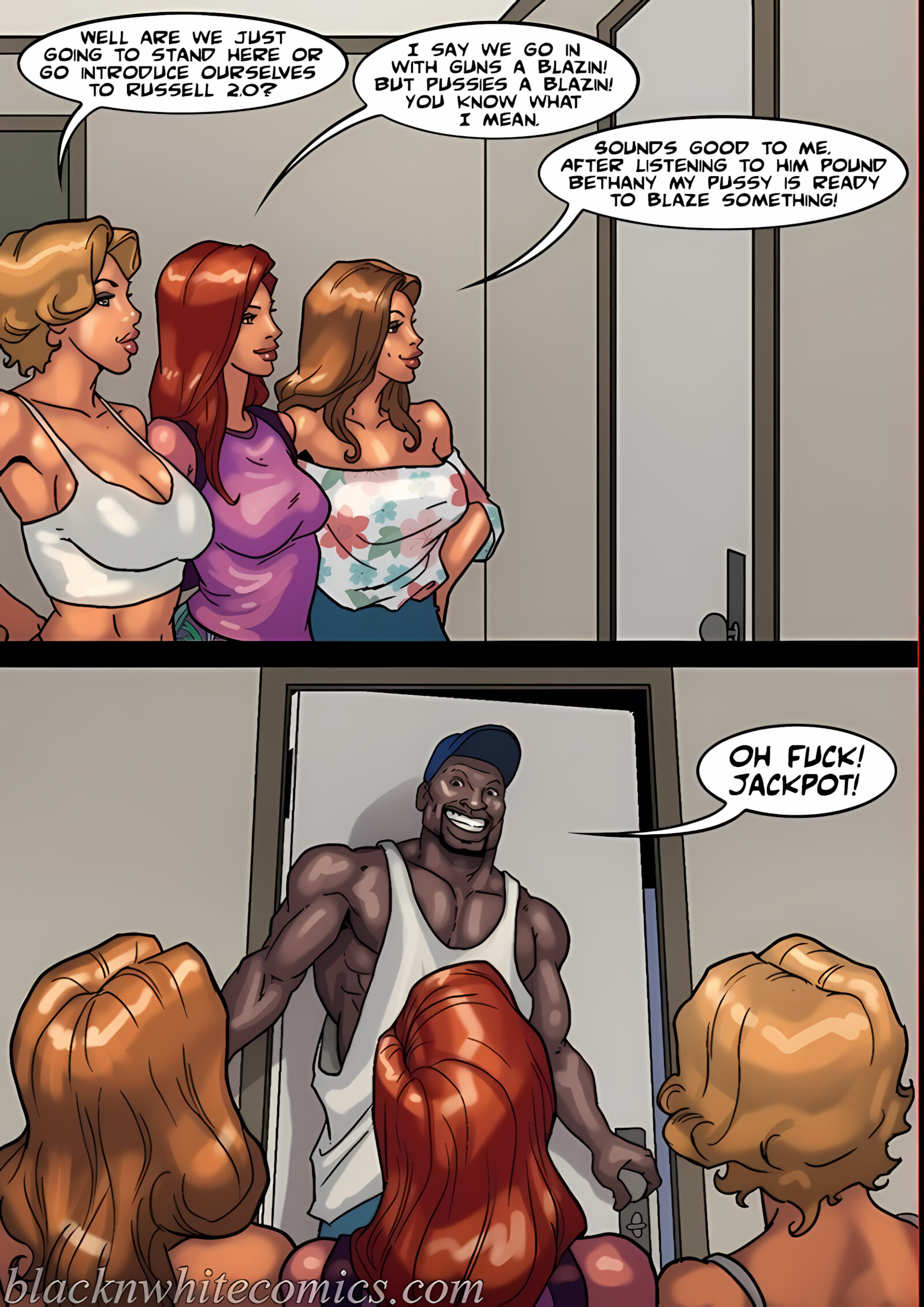 Art Class [BlackNWhiteComics], Art Class Part 2, page 68 of 171