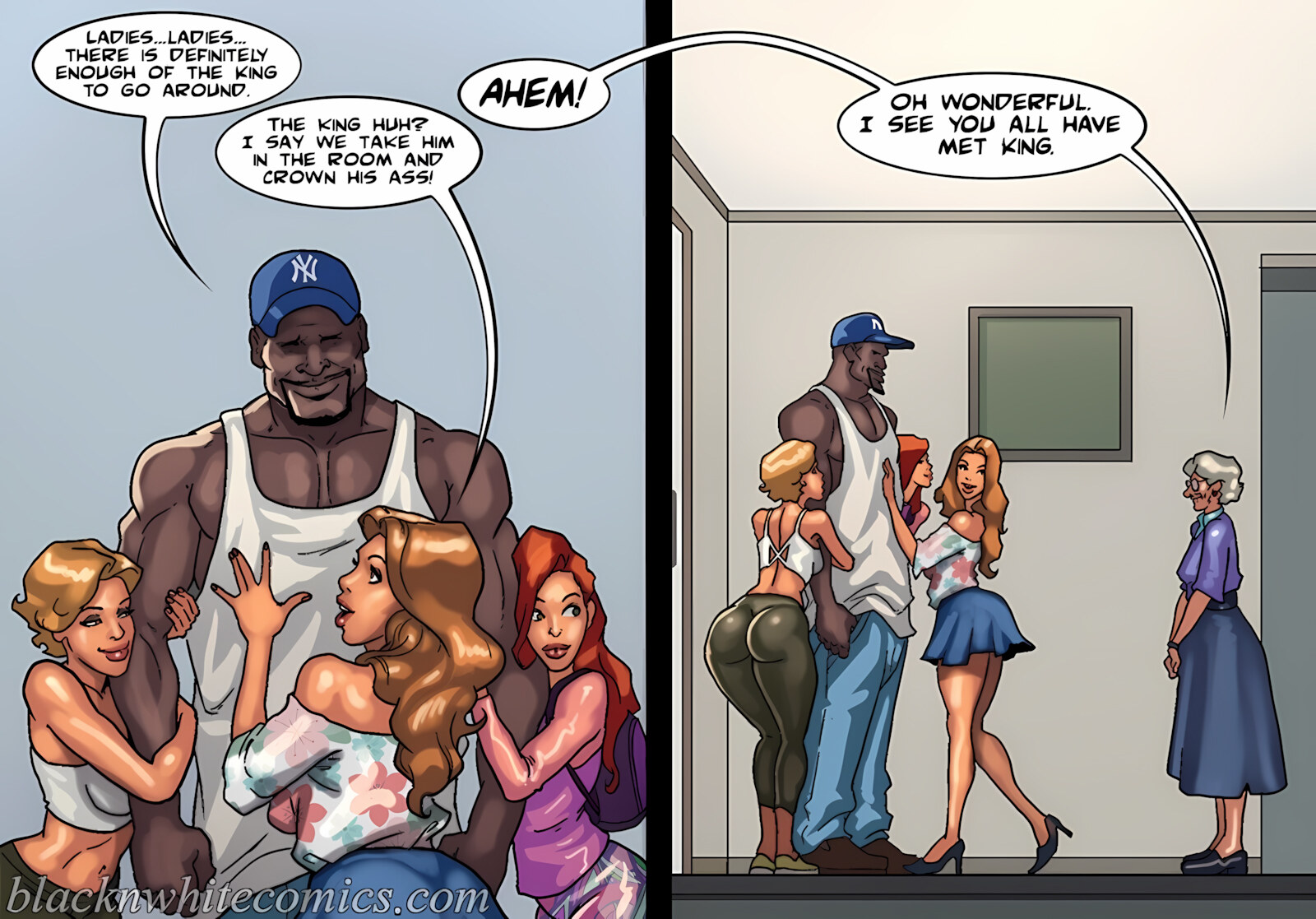 Art Class [BlackNWhiteComics], Art Class Part 2, page 70 of 171
