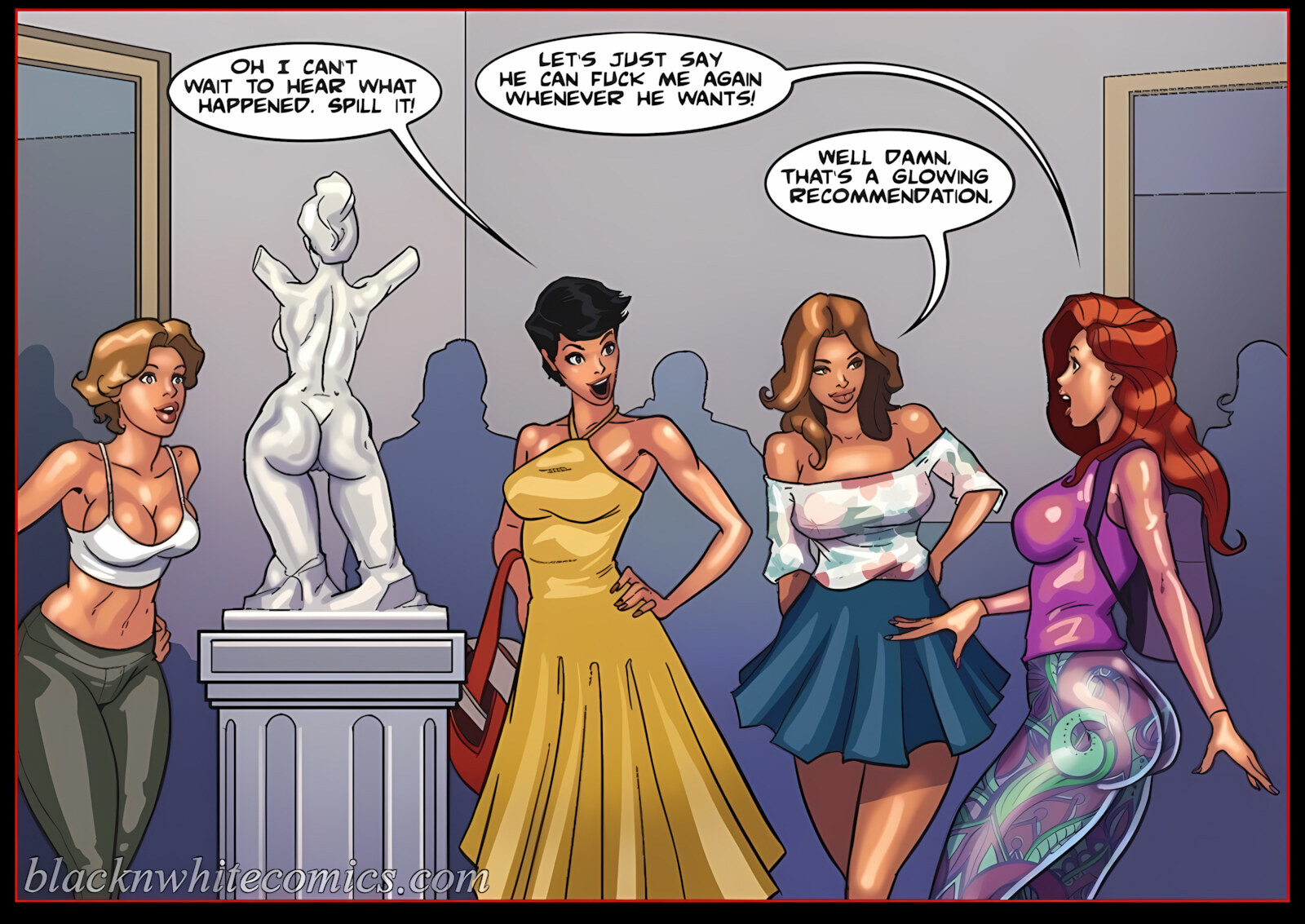 Art Class [BlackNWhiteComics], Art Class Part 2, page 84 of 171