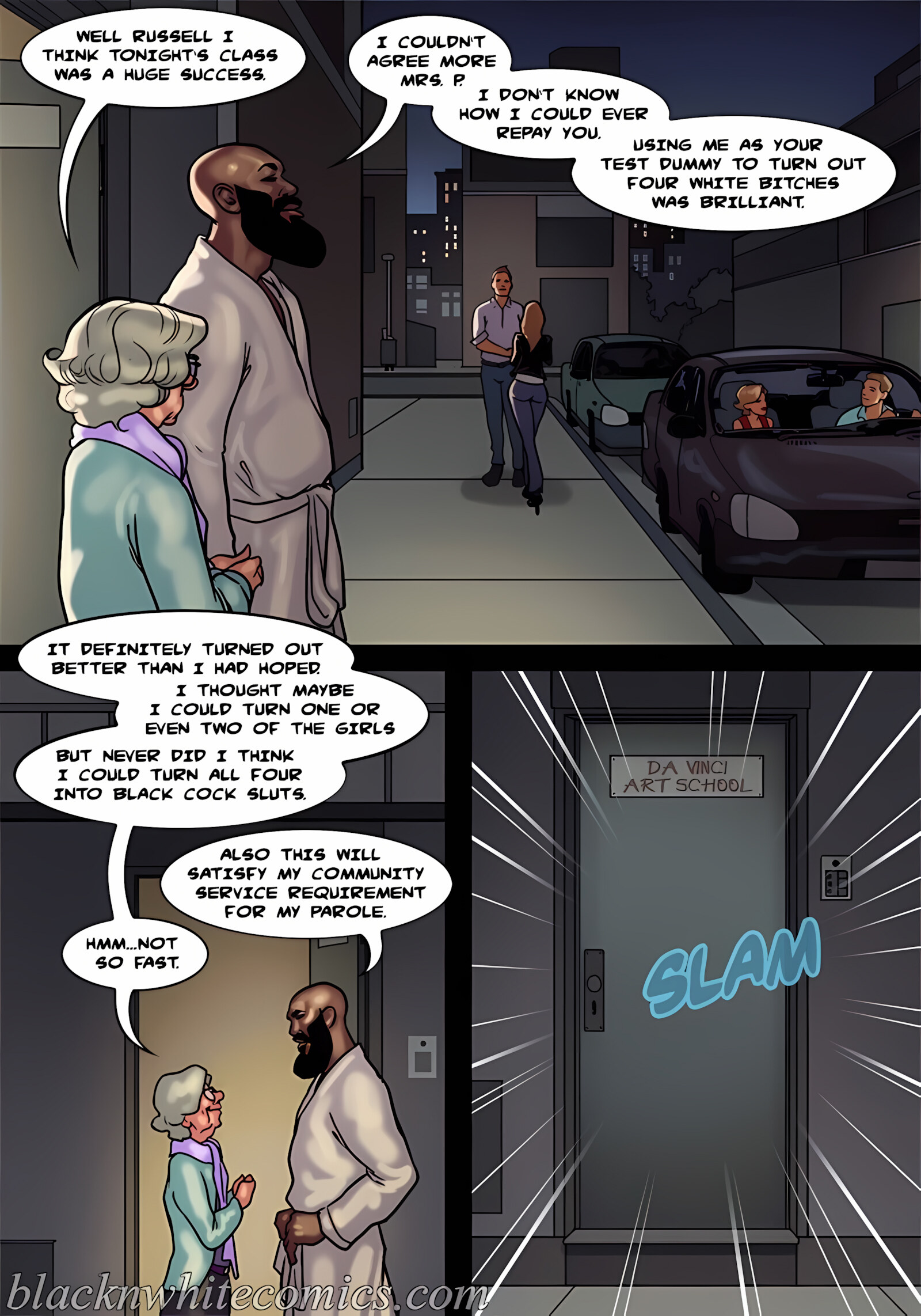 Art Class [BlackNWhiteComics], Art Class Part 1, page 101 of 113