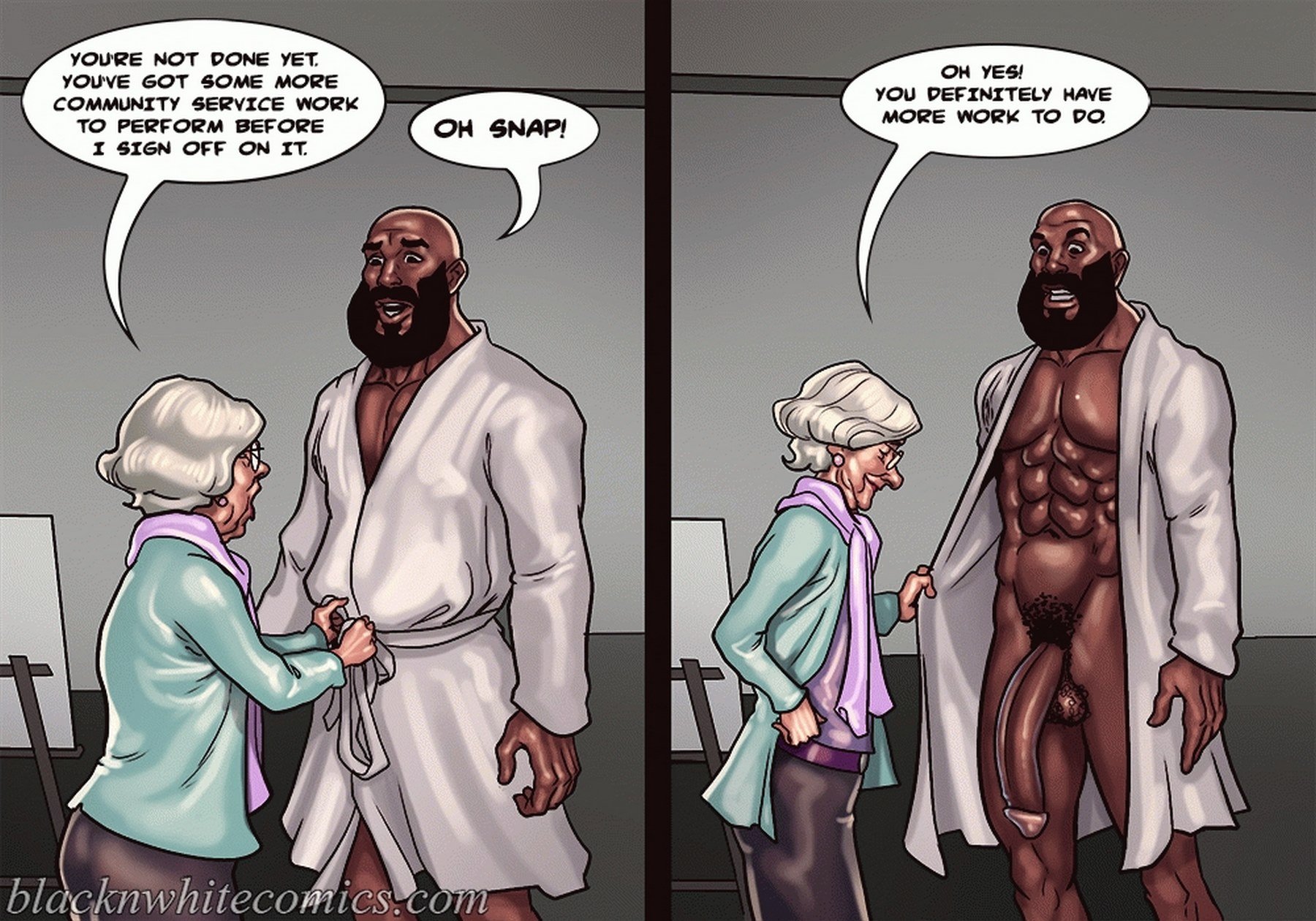 Art Class [BlackNWhiteComics], Art Class Part 1, page 102 of 113