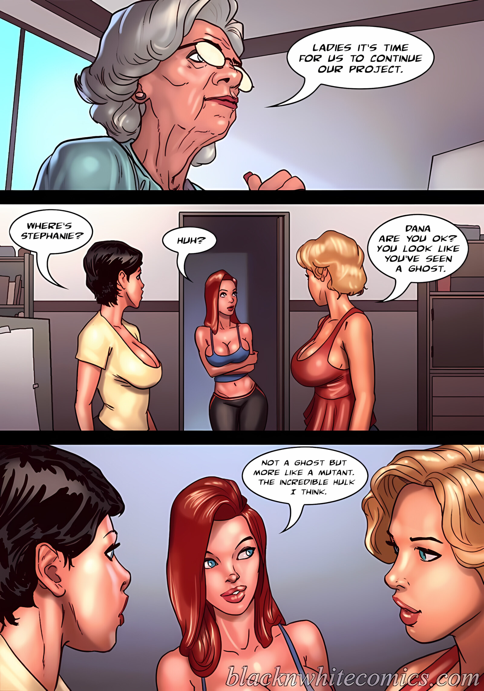 Art Class [BlackNWhiteComics], Art Class Part 1, page 19 of 113