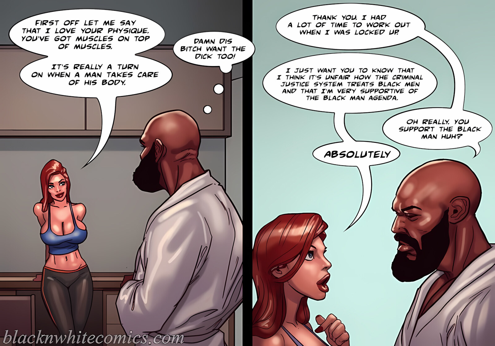 Art Class [BlackNWhiteComics], Art Class Part 1, page 26 of 113