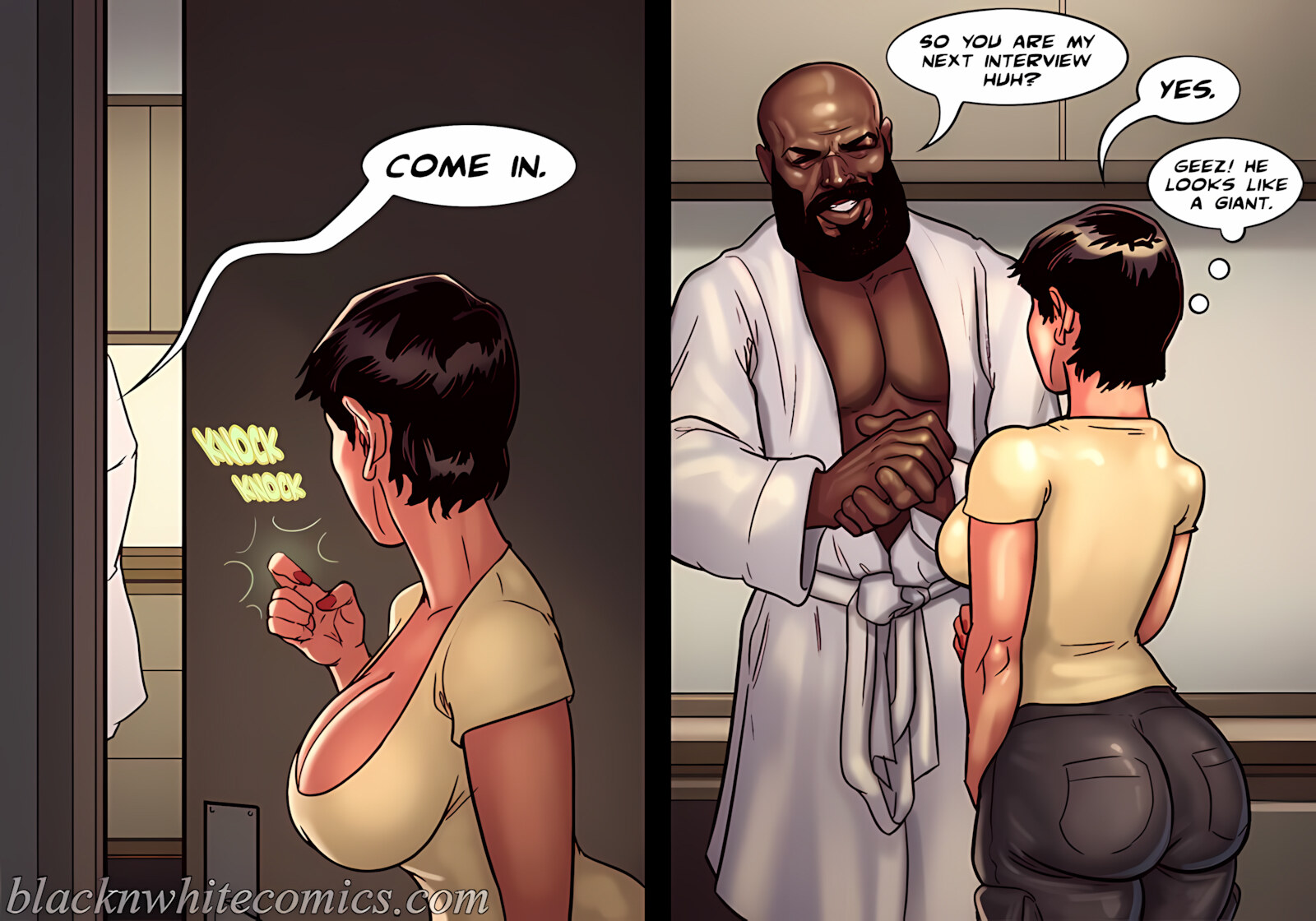 Art Class [BlackNWhiteComics], Art Class Part 1, page 43 of 113
