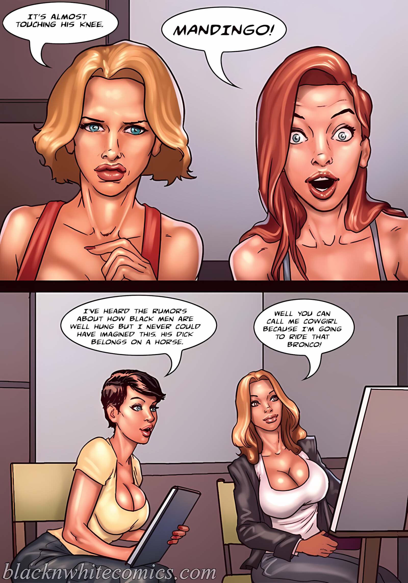 Art Class [BlackNWhiteComics], Art Class Part 1, page 6 of 113
