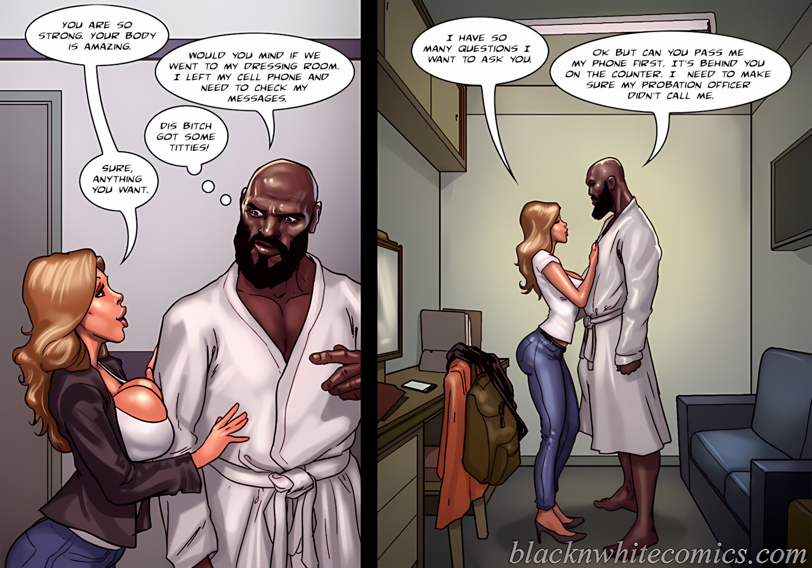 Art Class [BlackNWhiteComics], Art Class Part 1, page 10 of 113