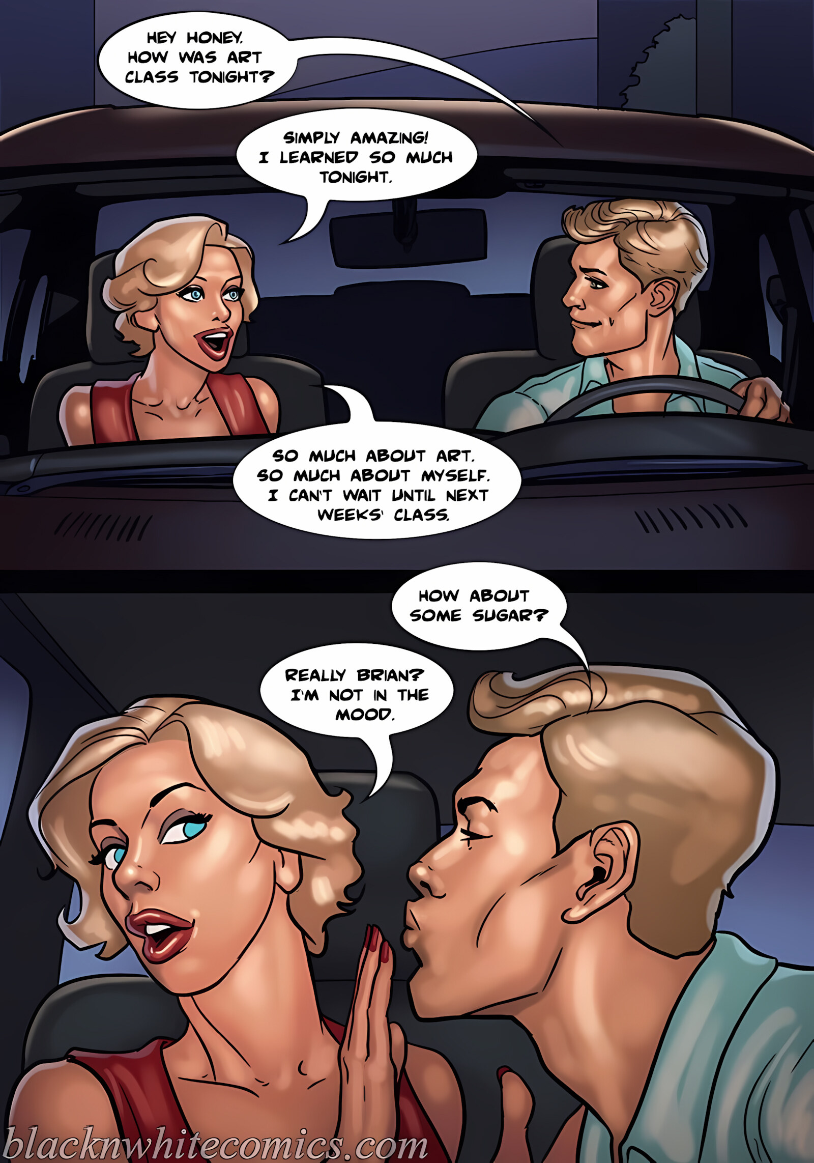 Art Class [BlackNWhiteComics], Art Class Part 1, page 99 of 113