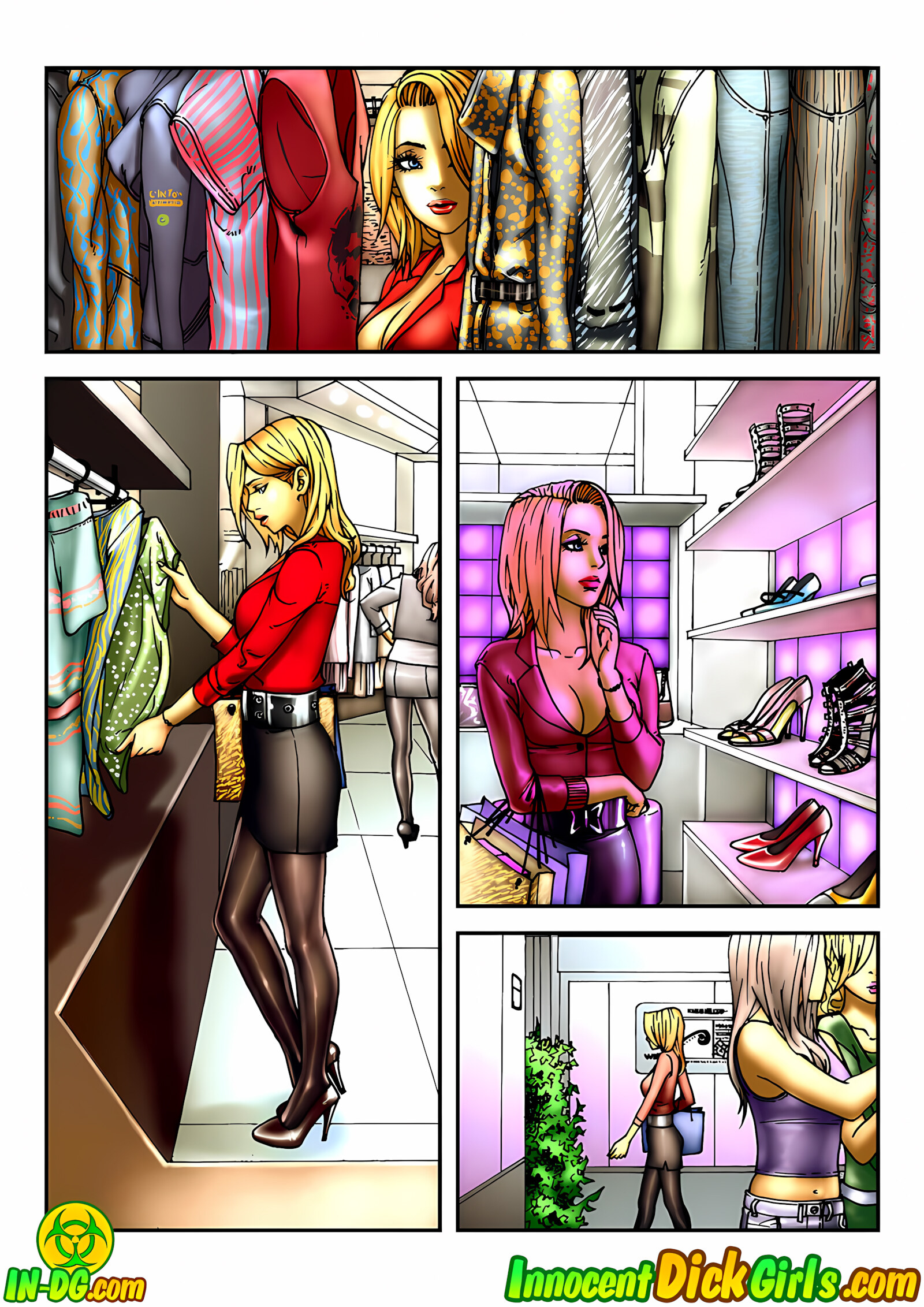 Shopping And Dinner [InnocentDickGirls], Shopping And Dinner, page 2 of 15