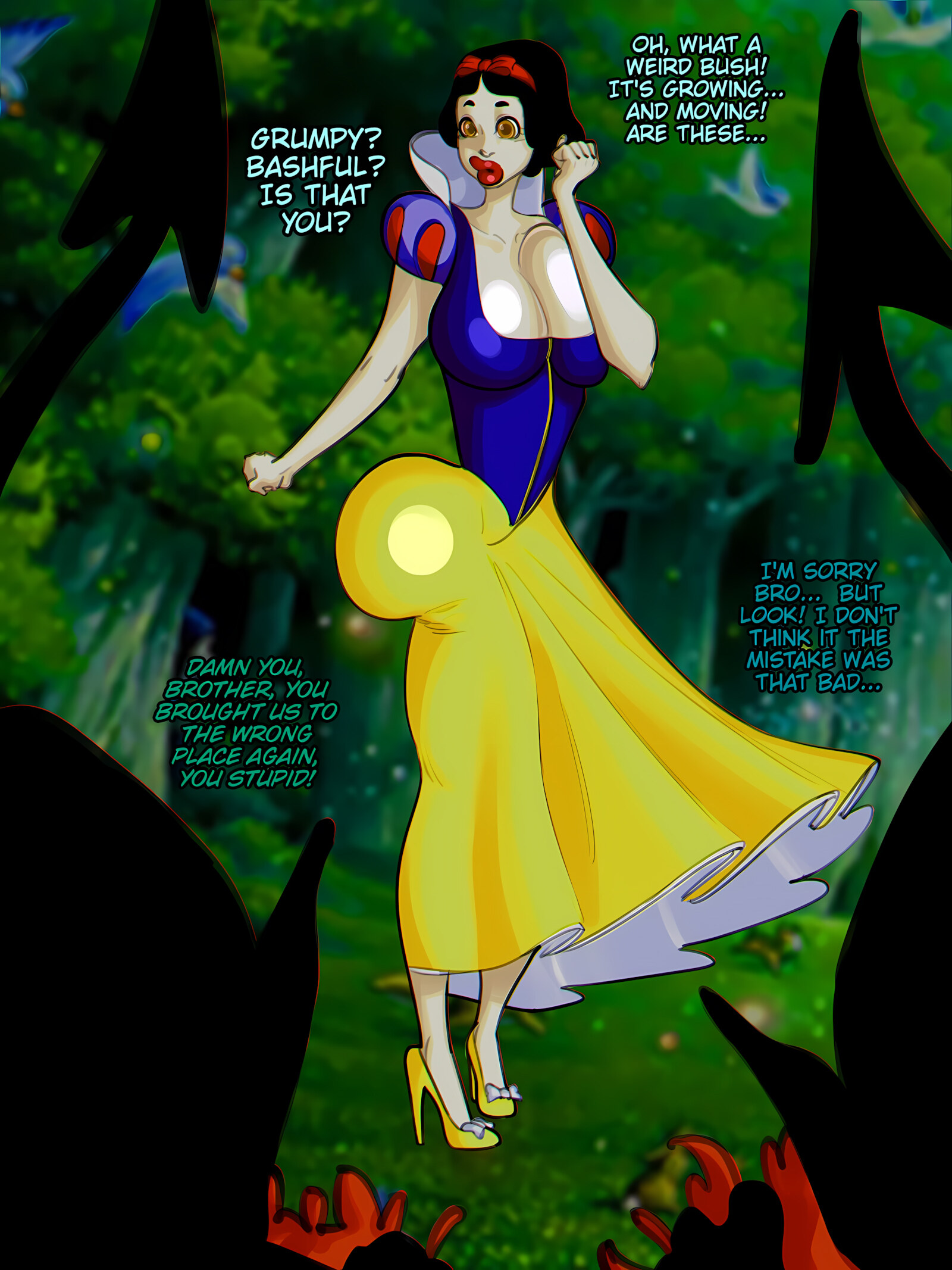 Snow Bitch – Snow White and the Seven Dwarfs [Croquant], Snow Bitch - Snow White and the Seven Dwarfs, page 1 of 6