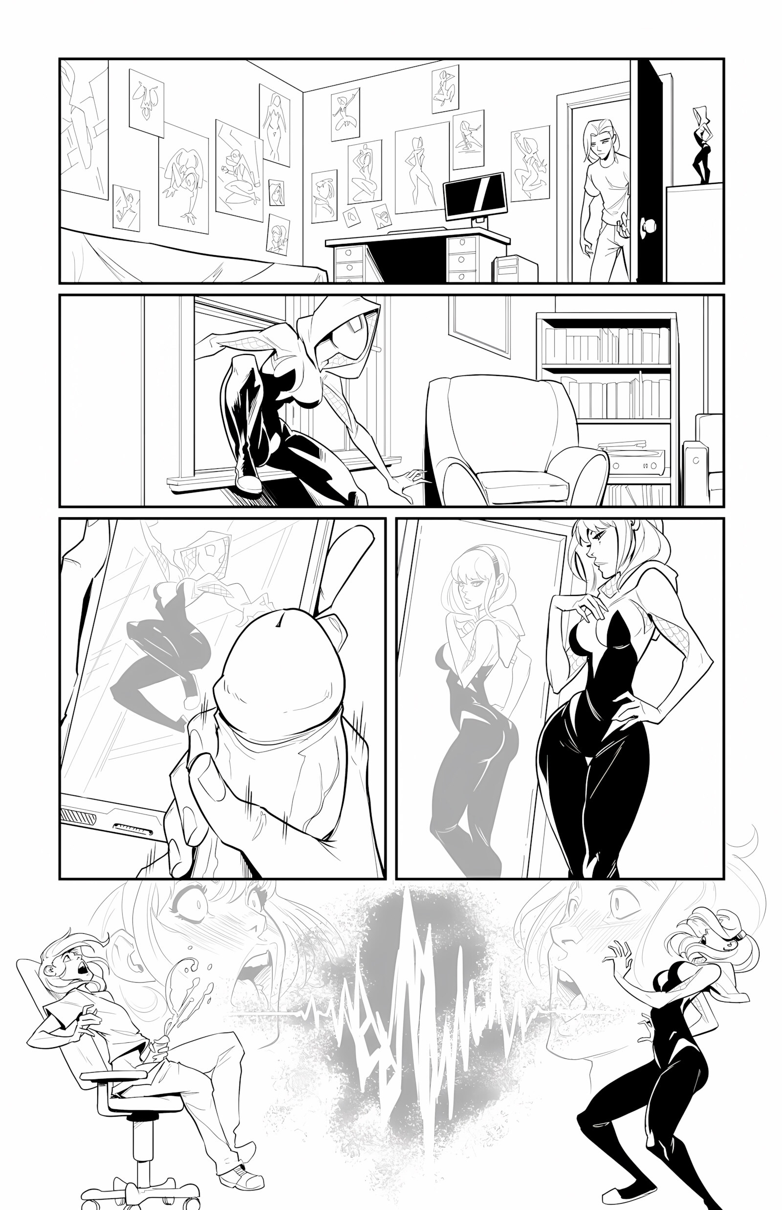 Spider Swap (Spider-Man) [Garth Graham | Temporal Wolf], Spider Swap, page 1 of 5