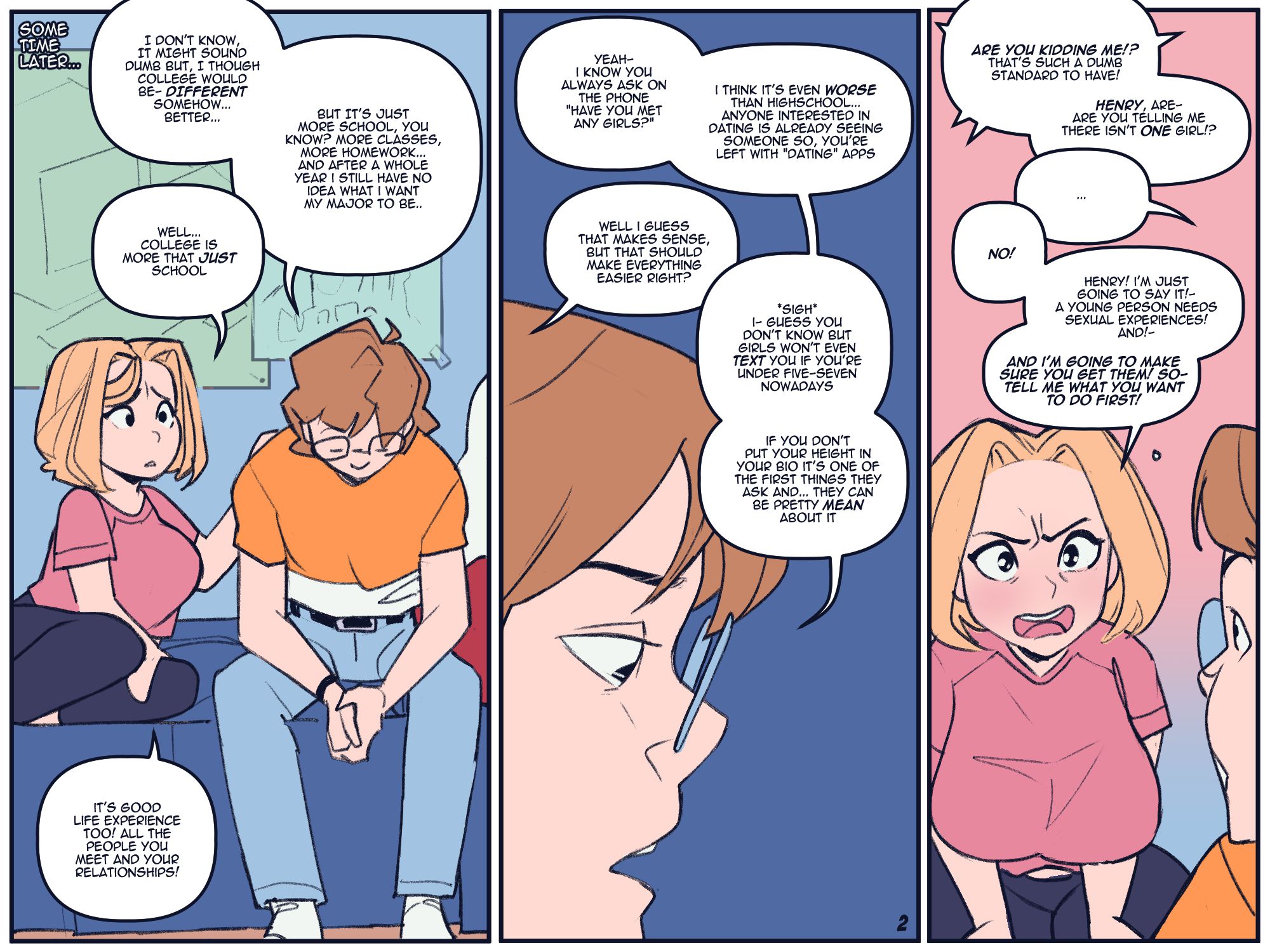 Summer Ache [NotEnoughMilk], Summer Ache, page 2 of 17