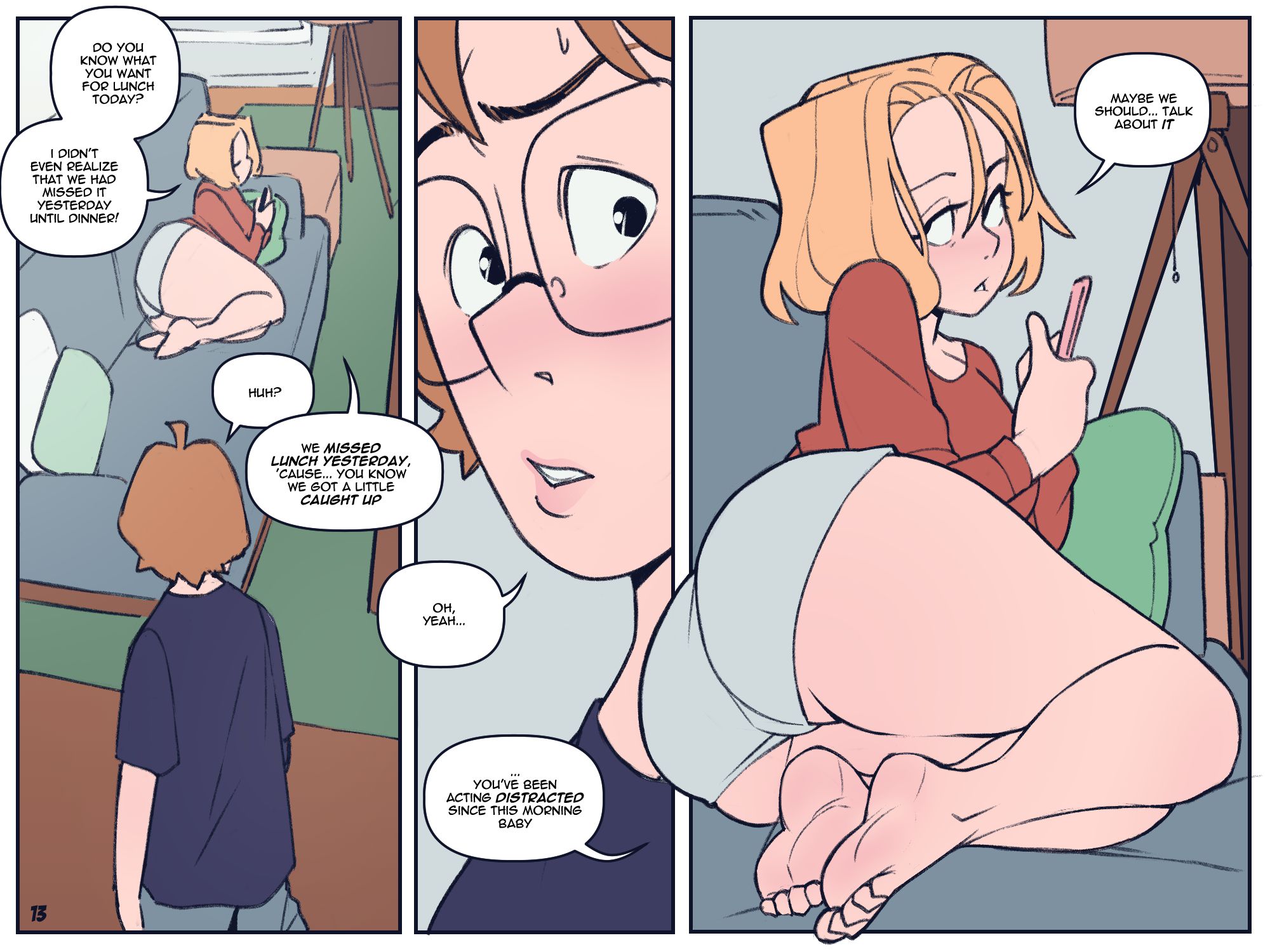 Summer Ache [NotEnoughMilk], Summer Ache, page 13 of 17