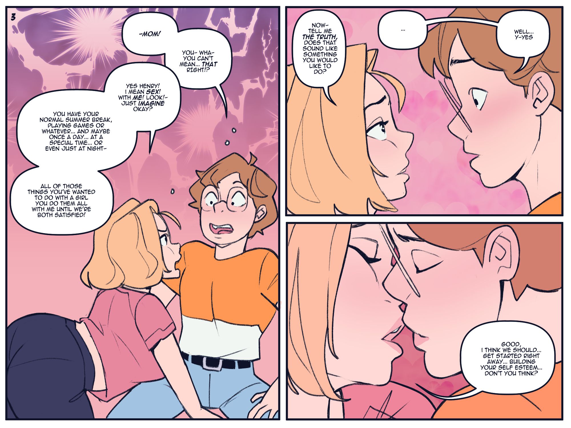 Summer Ache [NotEnoughMilk], Summer Ache, page 3 of 17