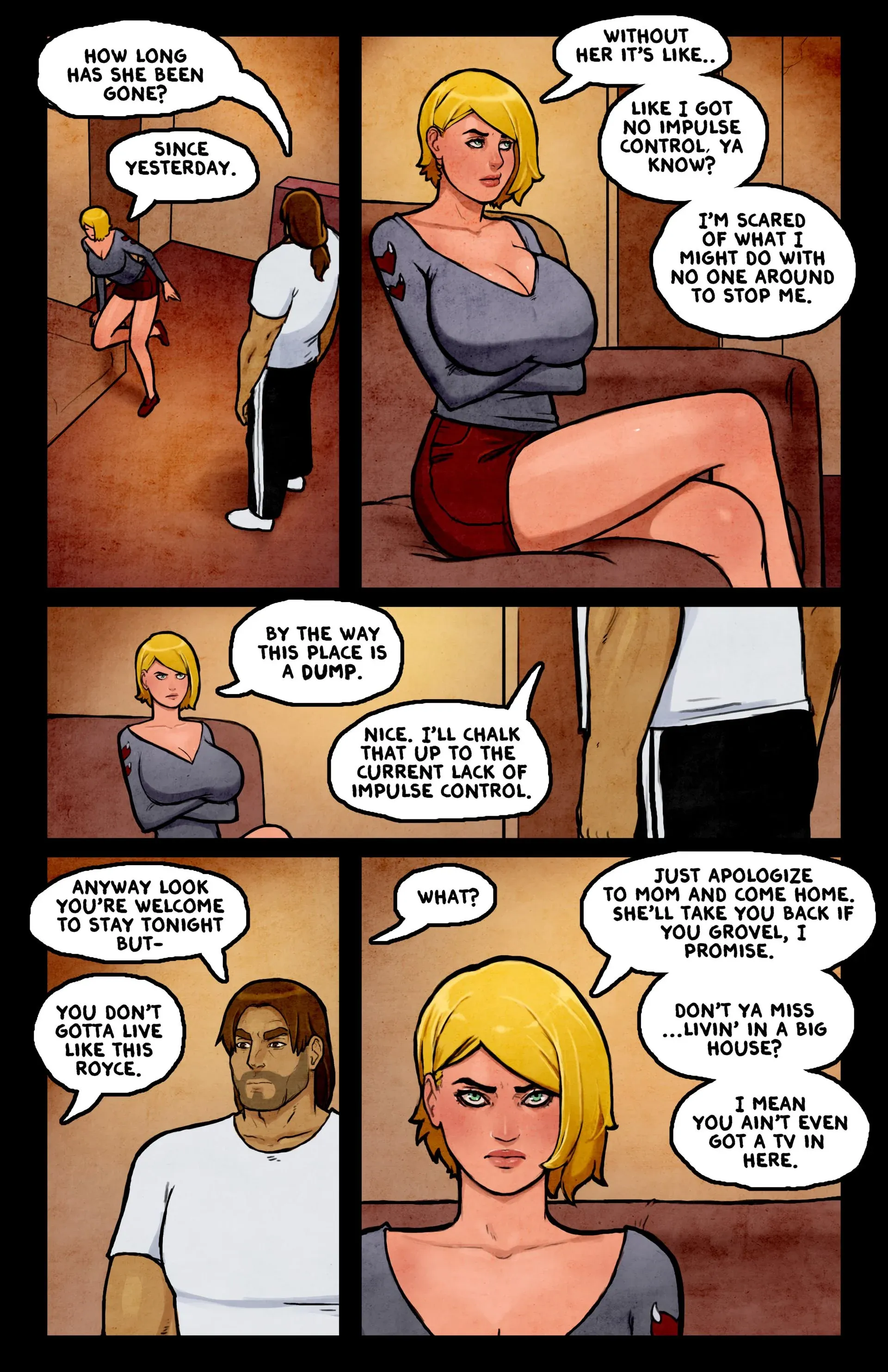 Switch [Reinbach], 8 . Switch - Quiet - Chapter 8 [Reinbach], page 20 of 53