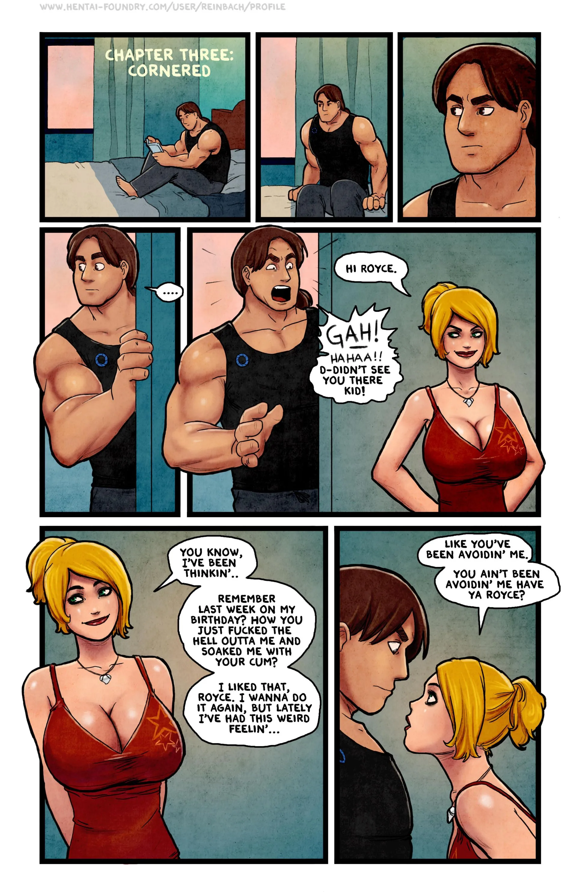 Switch [Reinbach], 3 . Switch - Cornered - Chapter 3 [Reinbach], page 1 of 9
