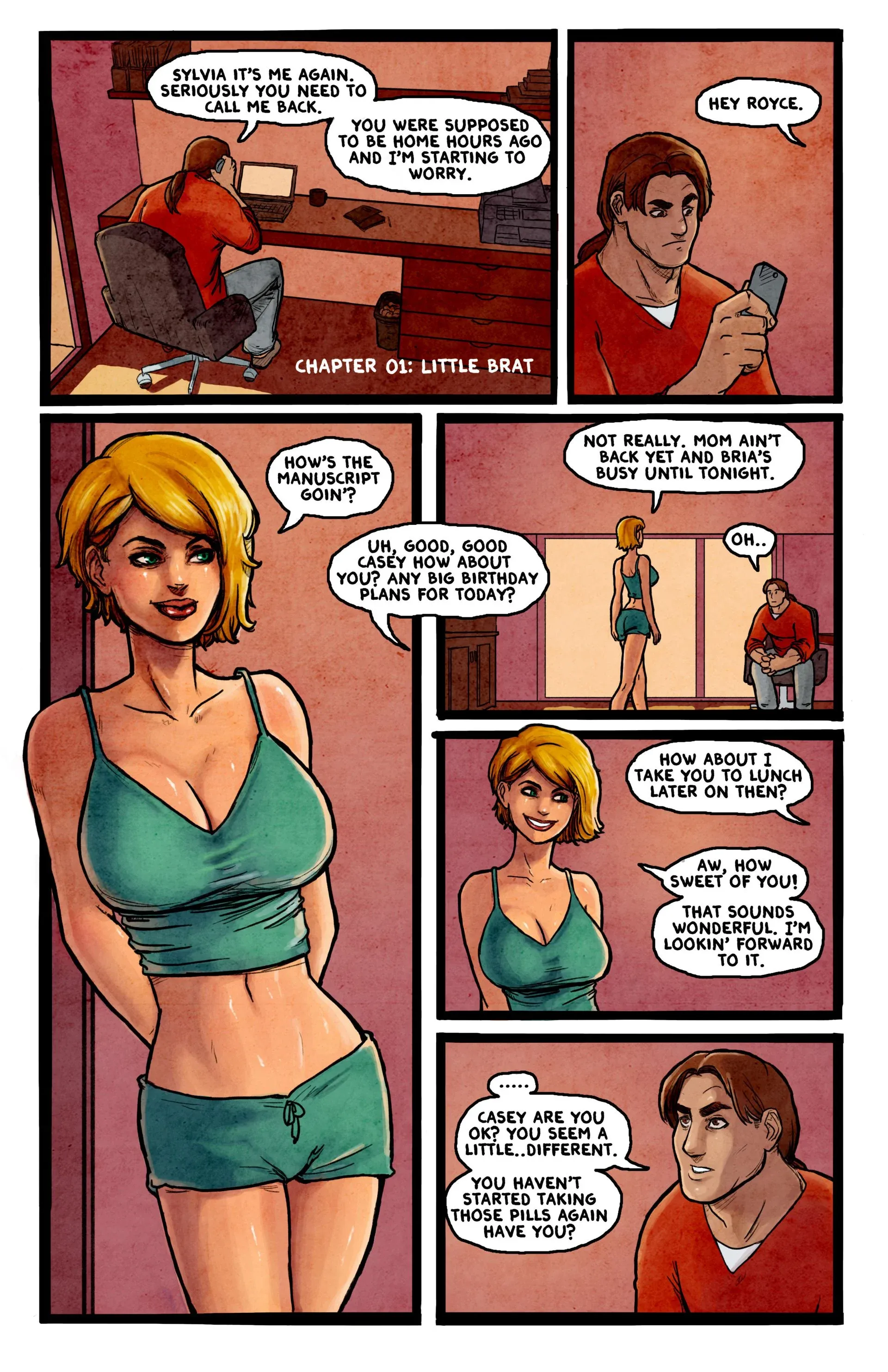 Switch [Reinbach], 1 . Switch - Little Brat - Chapter 1 [Reinbach], page 2 of 11