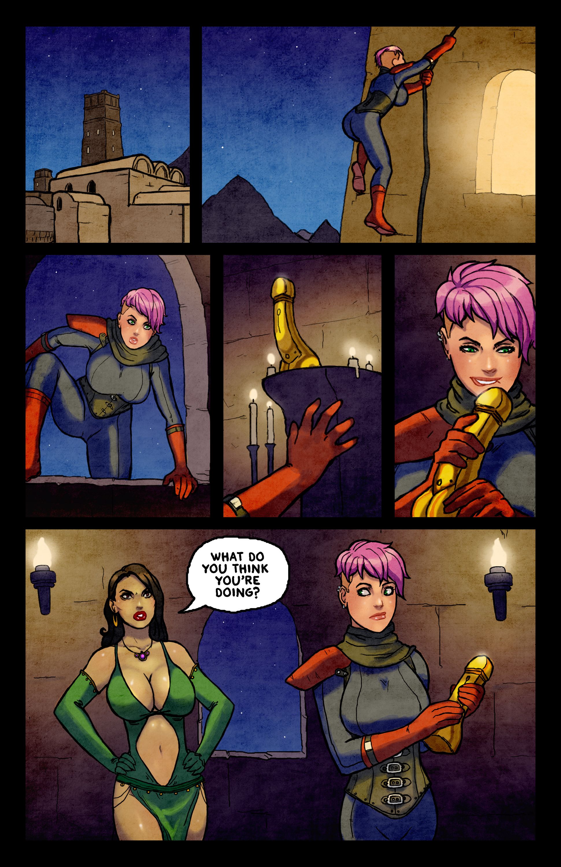 Synthiria’s Naughty Adventures [Reinbach], Synthiria’s Naughty Adventures, page 1 of 7