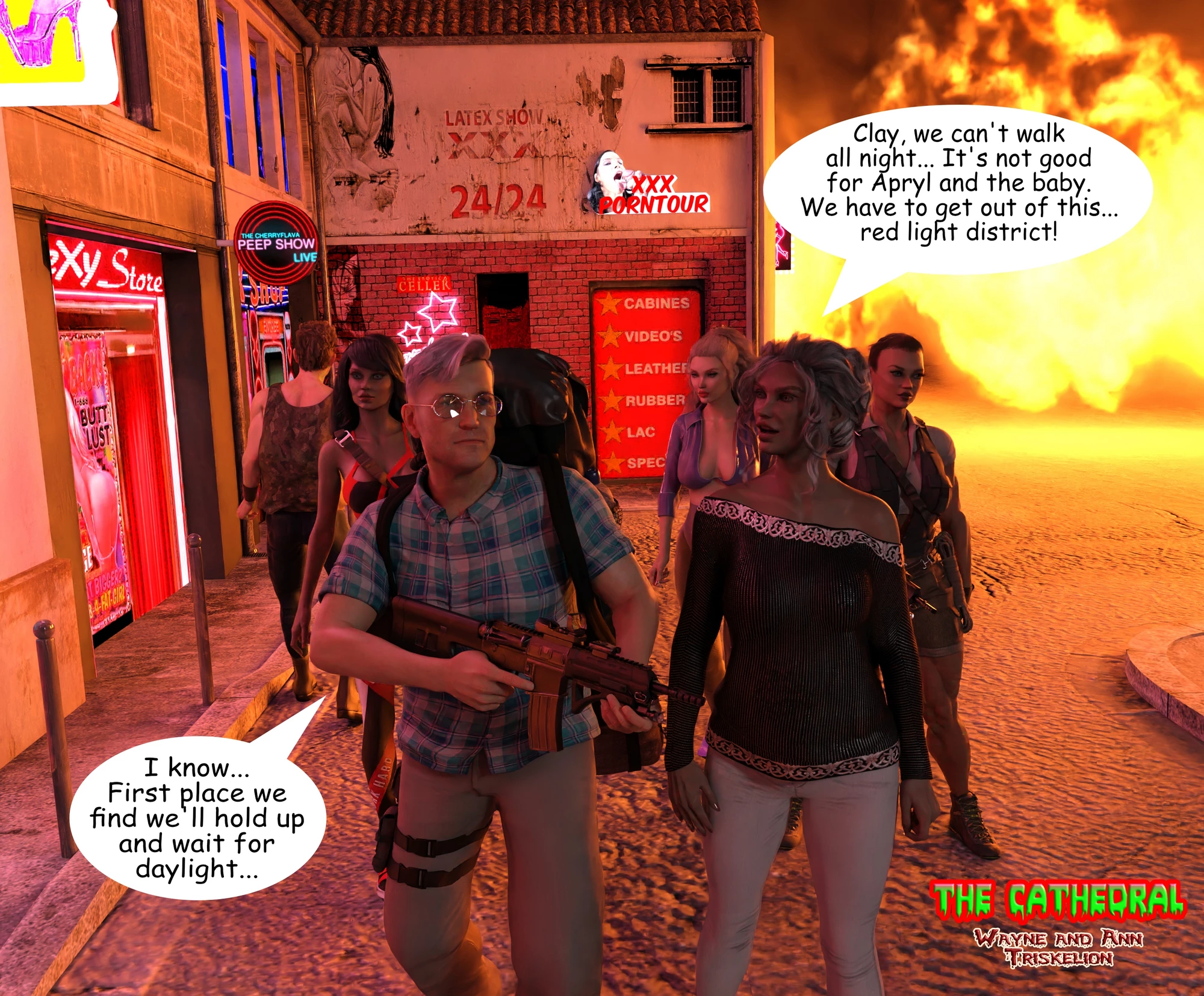 The Cathedral Scene [Wayne-Triskelion], The Cathedral Scene, page 23 of 60