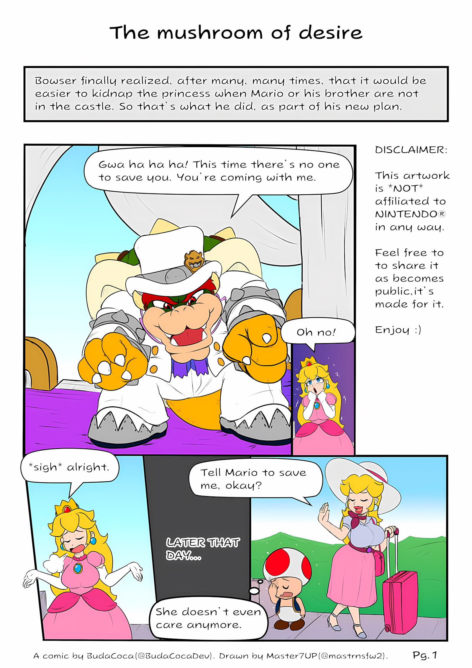 The mushroom of desire (Mastr7UP) [BudaCoca], The mushroom of desire (Mastr7UP), page 1 of 7