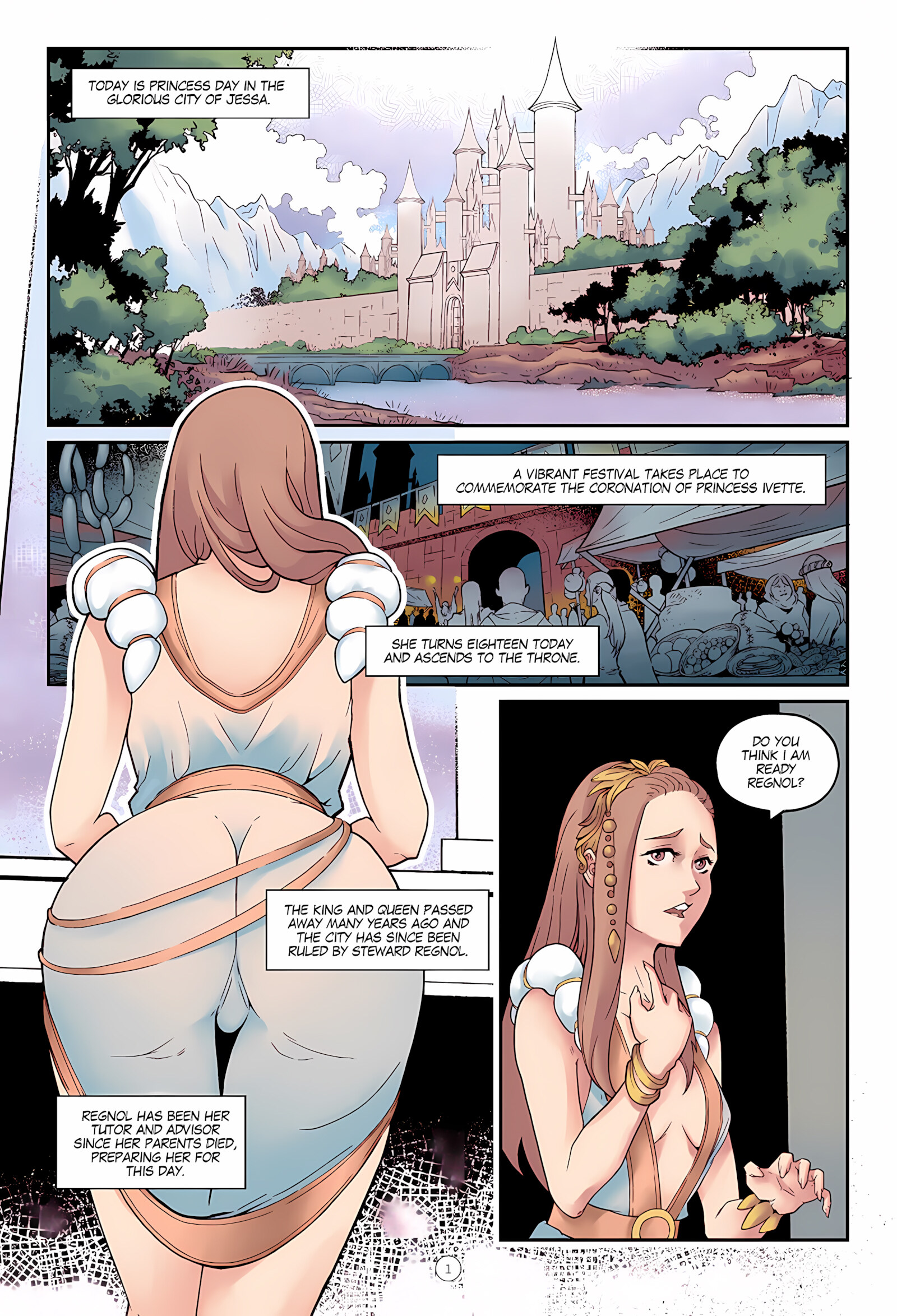 The Princess Guard [Xnixx], The Princess Guard, page 1 of 29