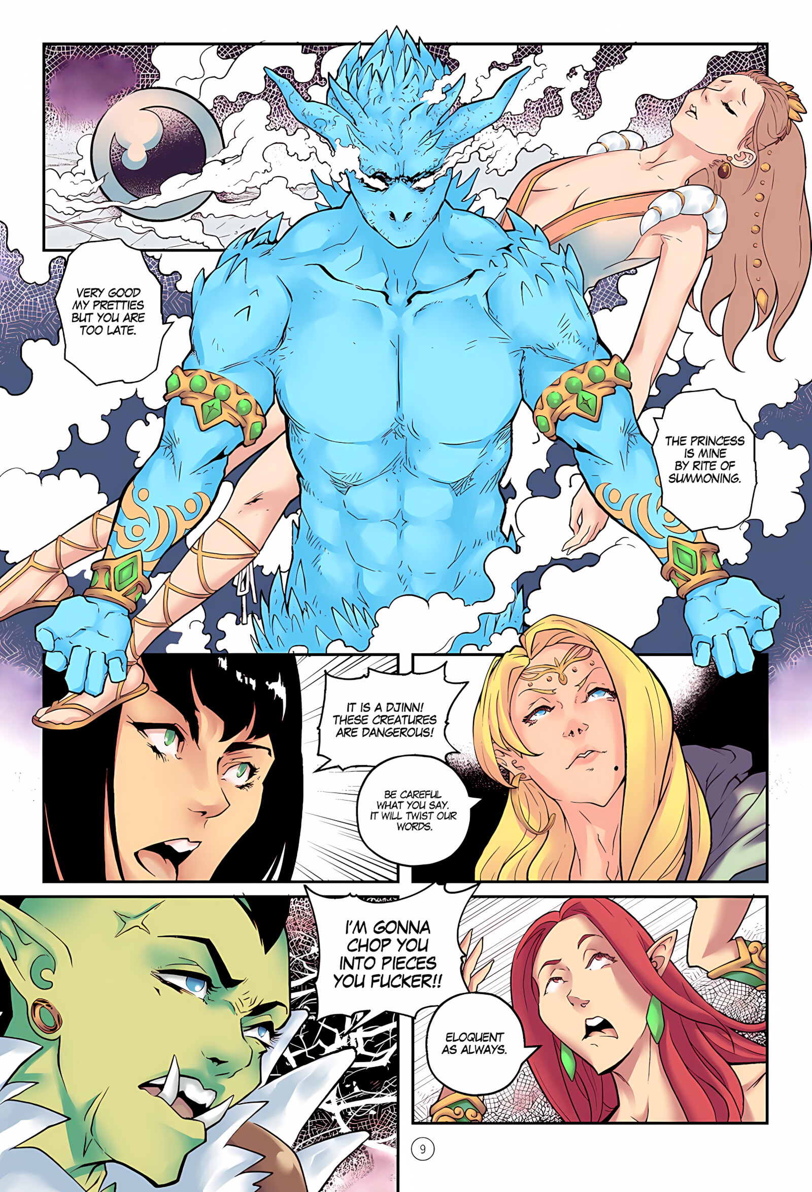 The Princess Guard [Xnixx], The Princess Guard, page 9 of 29
