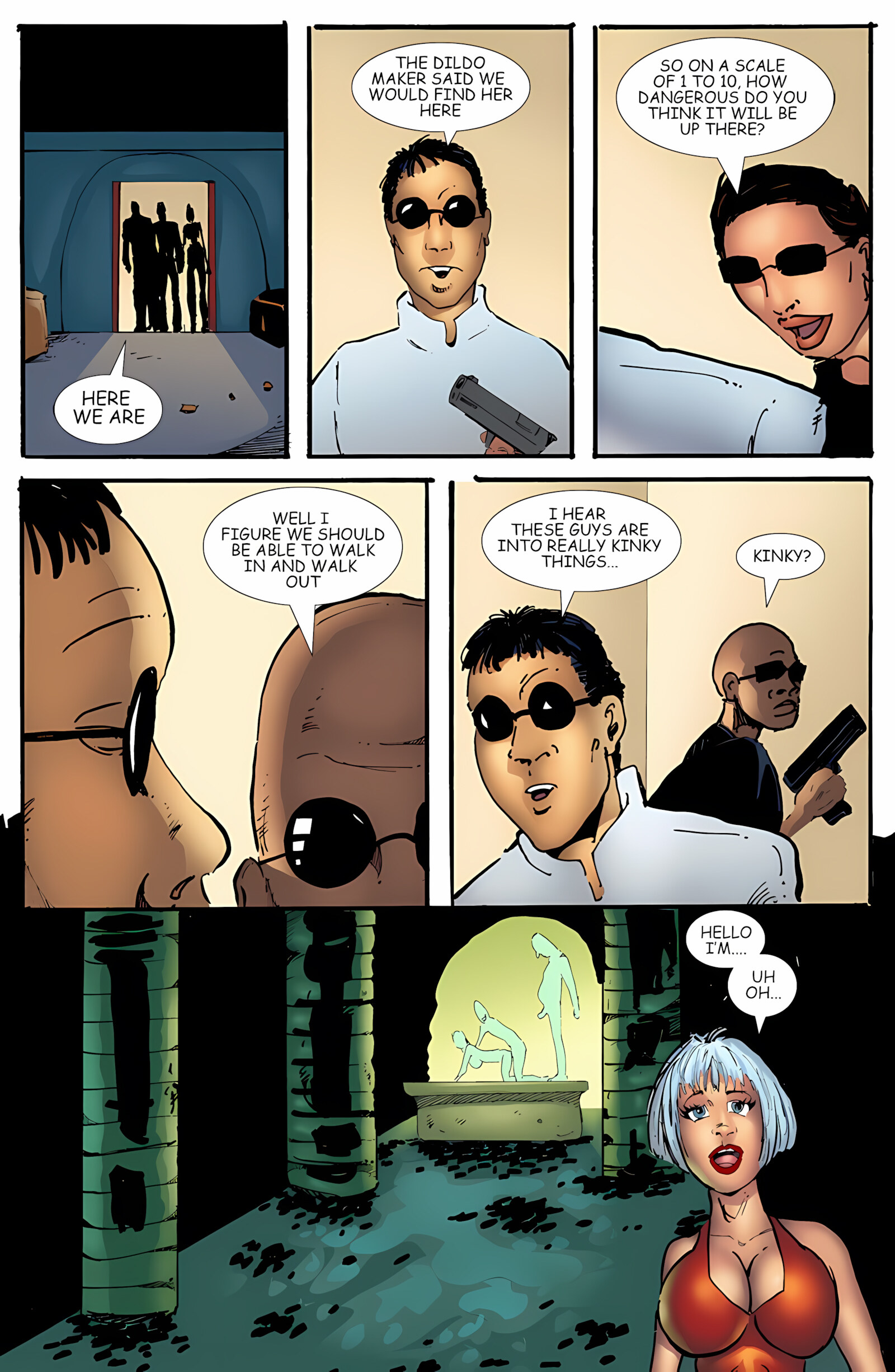 The Prophecy [Dirty Comics], The Prophecy, page 1 of 7