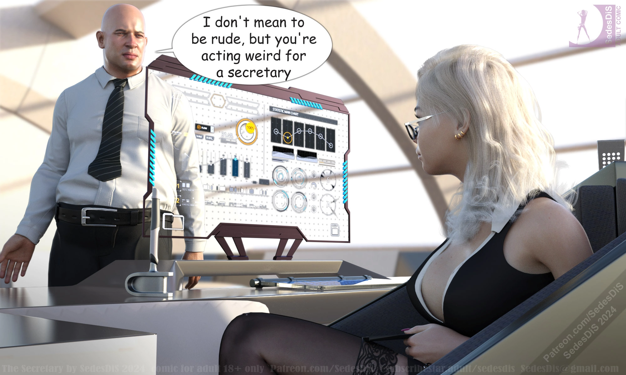 The Secretary New Boss [SedesDiS], The Secretary New Boss, page 11 of 72