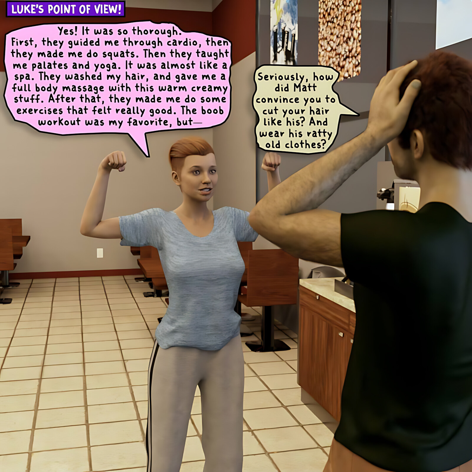 The XX Gym [Emory Ahlberg], The XX Gym, page 5 of 8