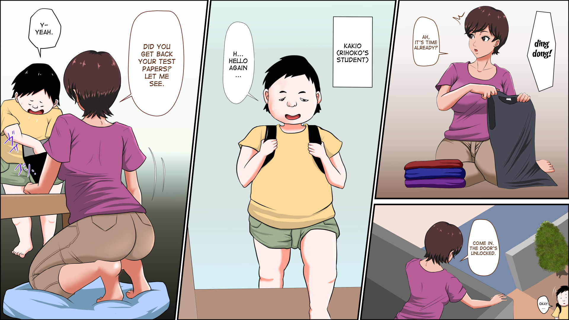 This Hot Housemom Is A Careless Teacher In The Best Way [Almarosso], This Hot Housemom Is A Careless Teacher In The Best Way, page 3 of 32