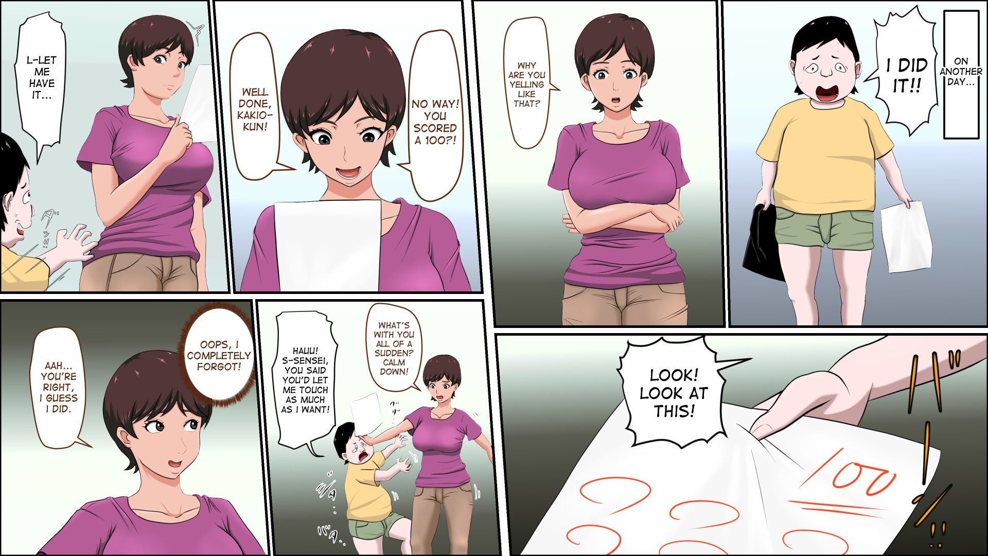 This Hot Housemom Is A Careless Teacher In The Best Way [Almarosso], This Hot Housemom Is A Careless Teacher In The Best Way, page 7 of 32