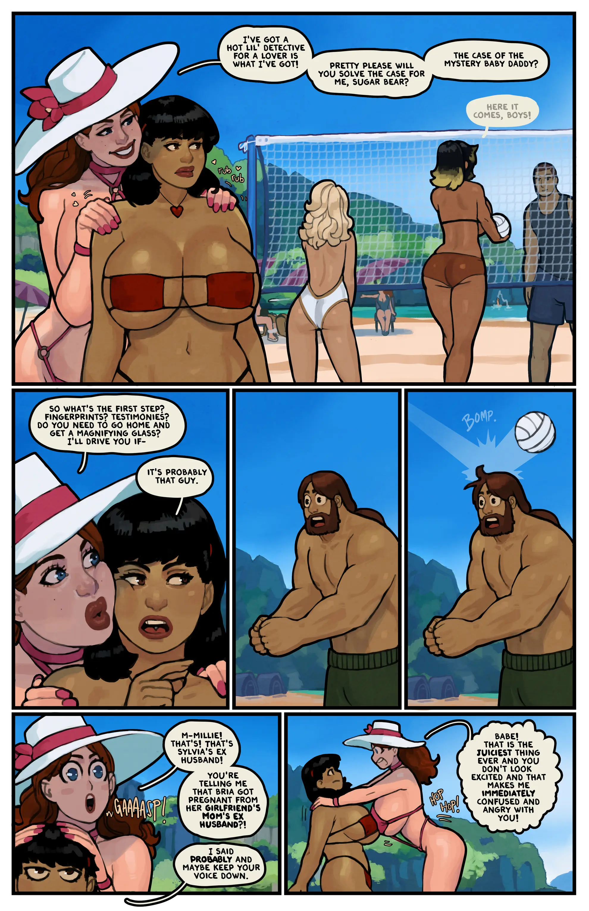This Romantic World [Reinbach], 11 . This Romantic World - Wet Wild Rumble, page 6 of 55